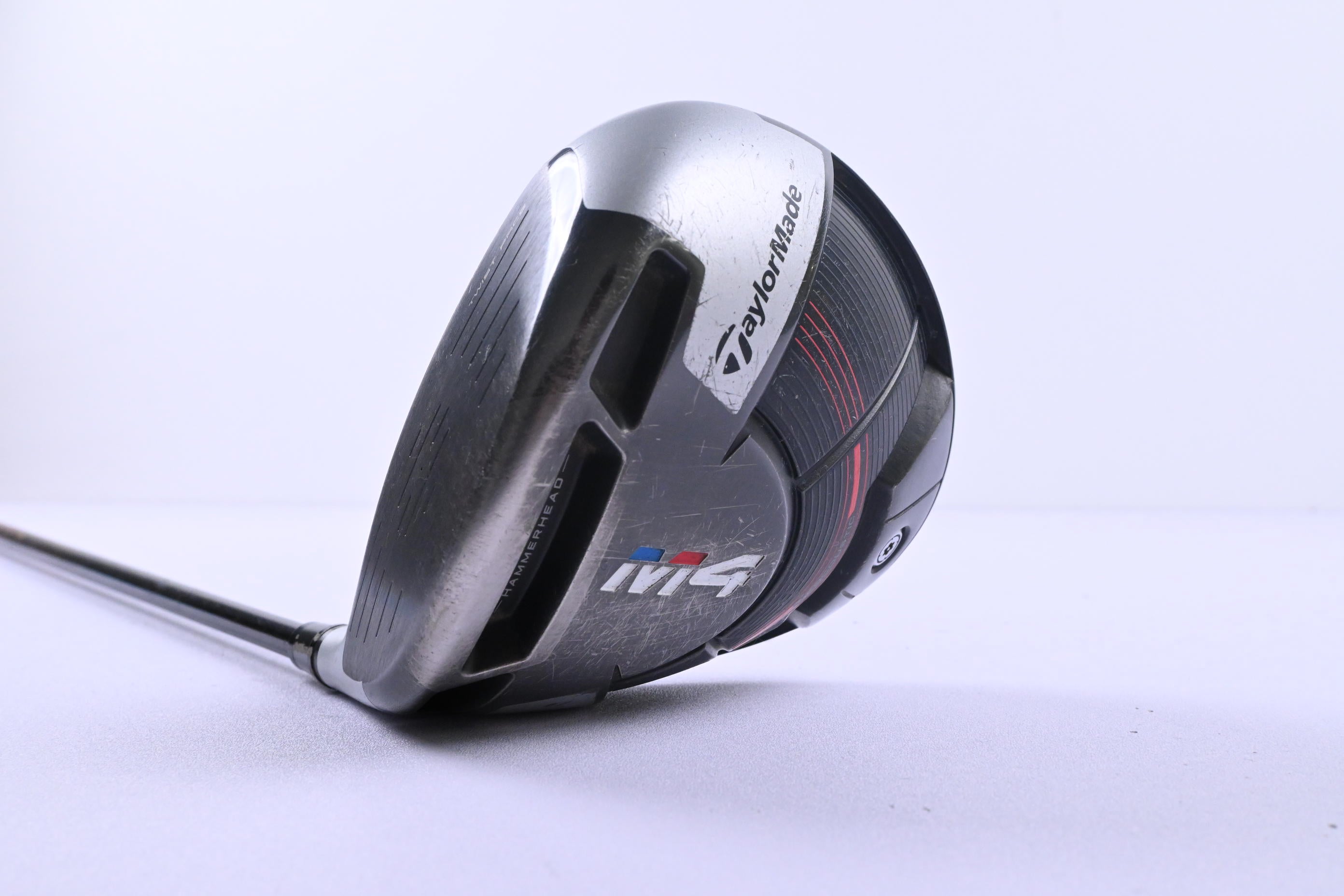 Left Hand Taylormade M4 Driver / 9.5 Degree / Stiff Flex Aldila Voodoo SVR7 Shaft