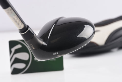 XXIO X Black #3 Hybrid / 18 Degree / Stiff Flex Miyazaki AX-1 Shaft