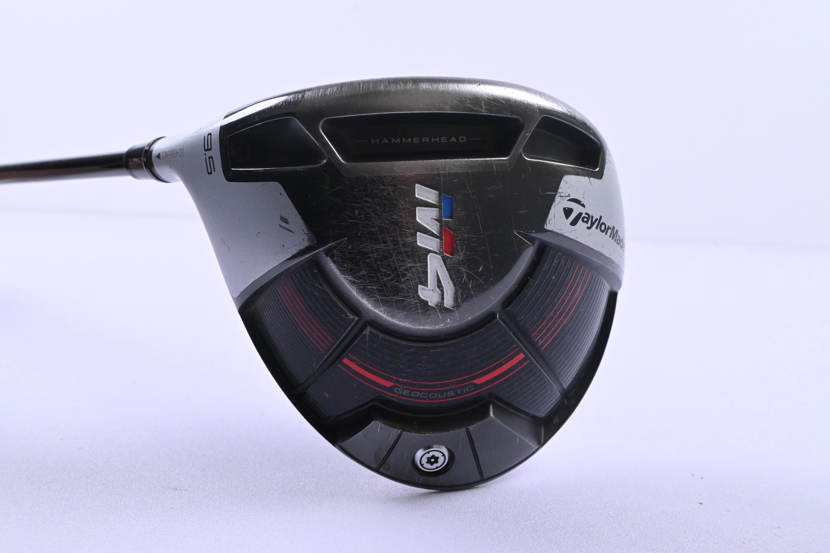 Left Hand Taylormade M4 Driver / 9.5 Degree / Stiff Flex Aldila Voodoo SVR7 Shaft