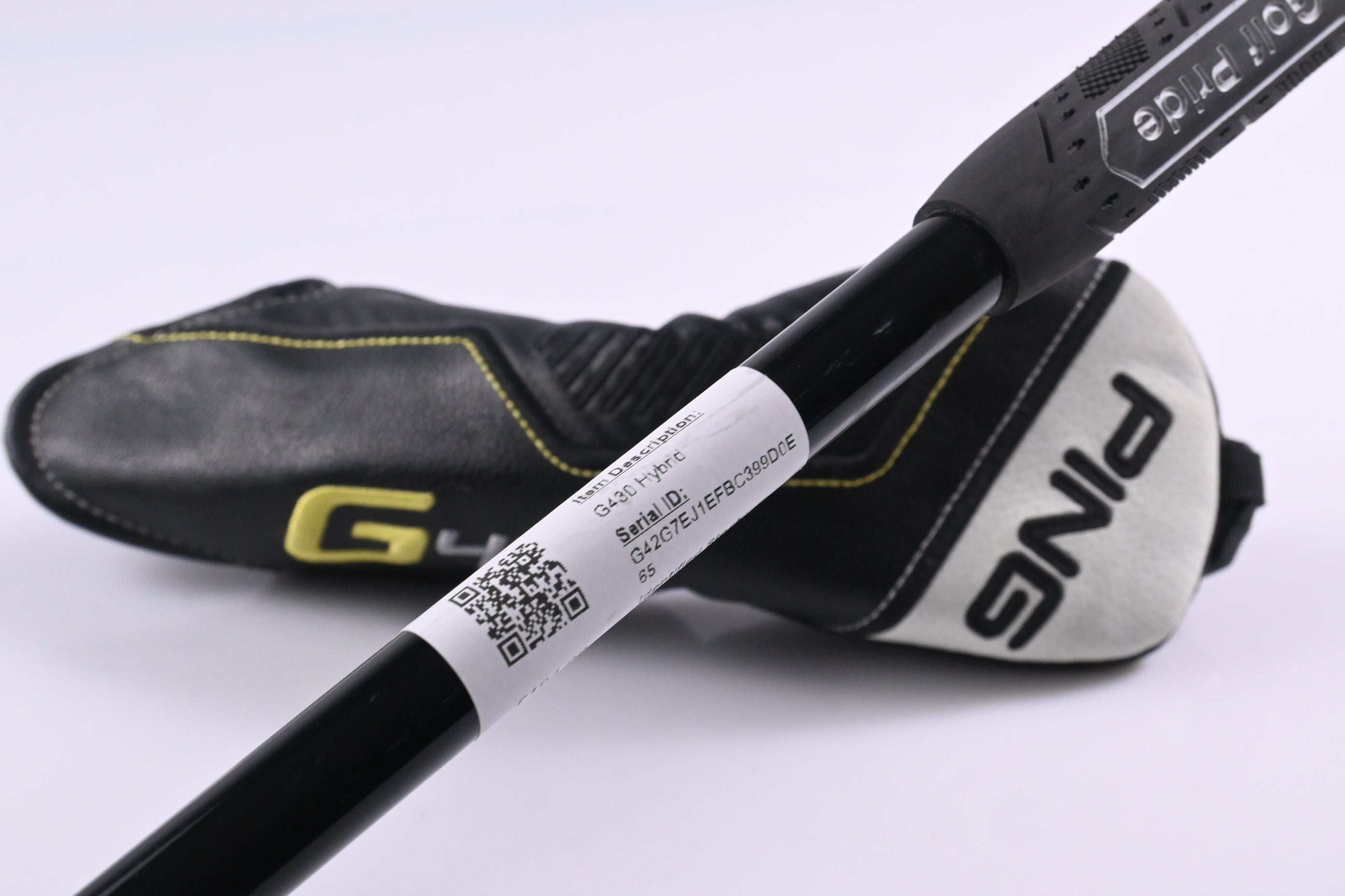 Ping G430 #4 Hybrid / 22 Degree / Stiff Flex Ping Alta CB Black 70 Shaft