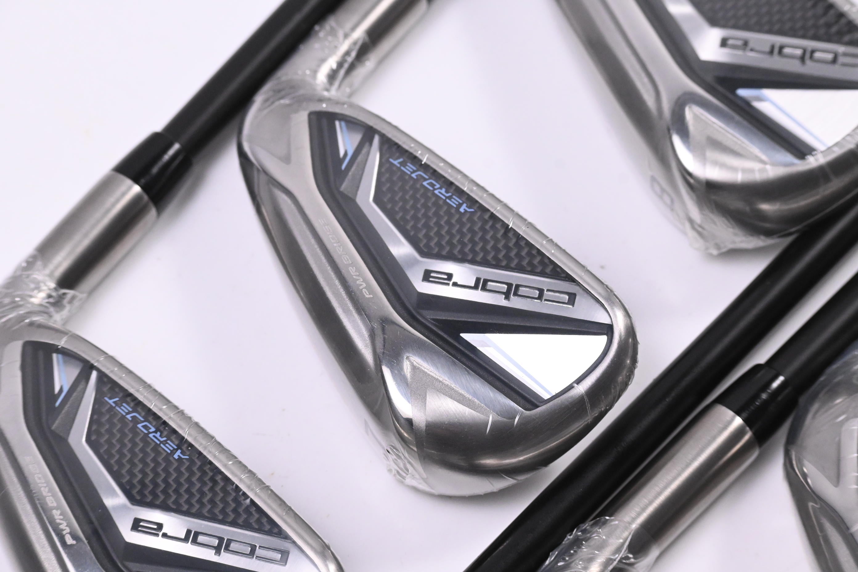 Ladies Cobra Aerojet Irons / 6-PW+GW+SW / Ladies Flex KBS PGI 55 Shafts
