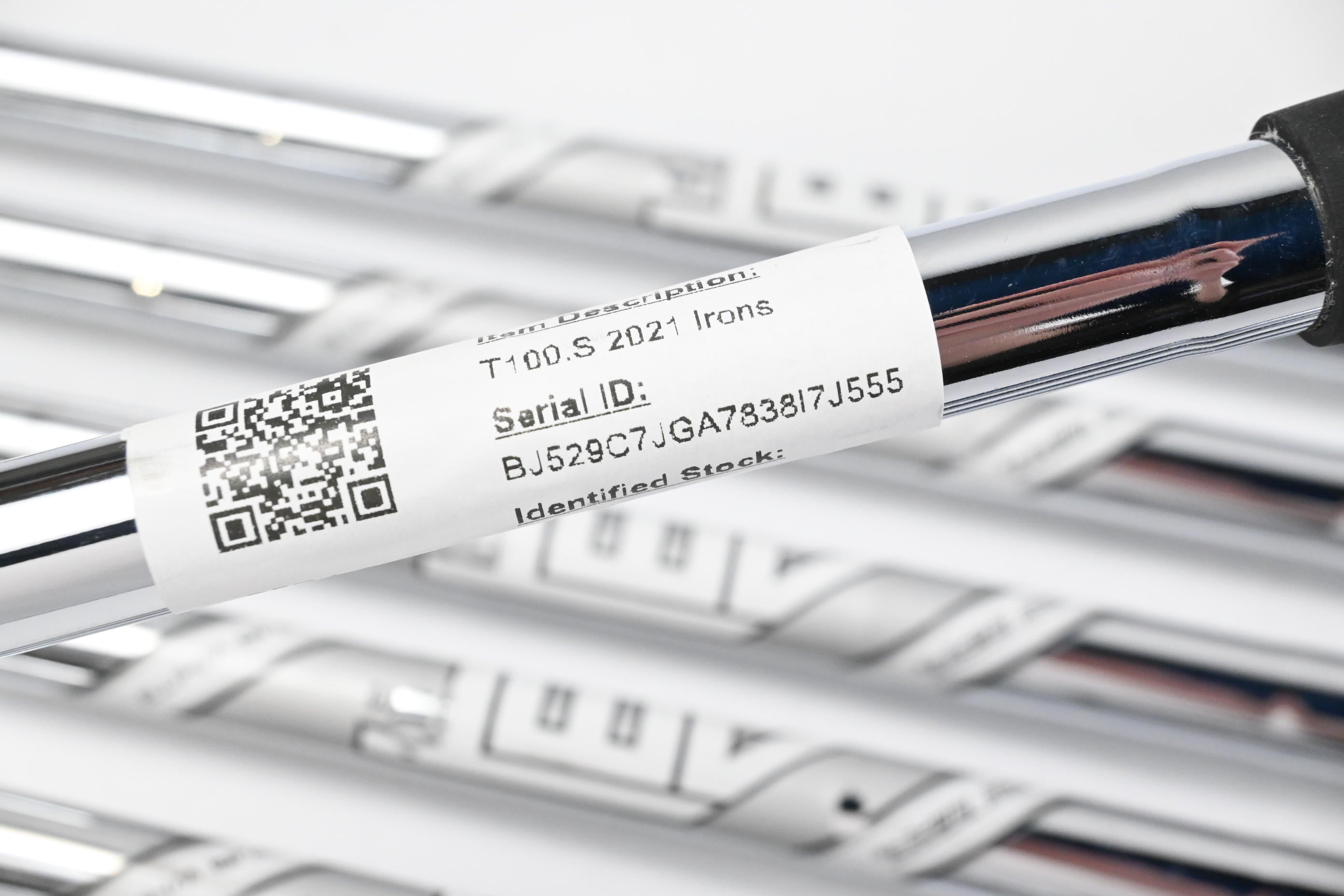 Titleist T100.S 2021 Irons / 4-PW / Stiff Flex AMT Tour White S300 Shafts