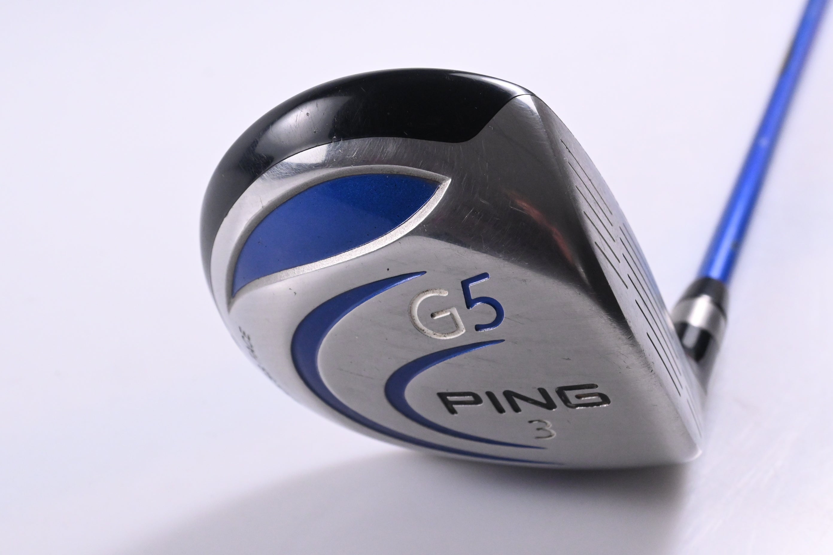 Ping G5 #3 Wood / 15 Degree / Stiff Flex Grafalloy ProLaunch Blue 75 Shaft