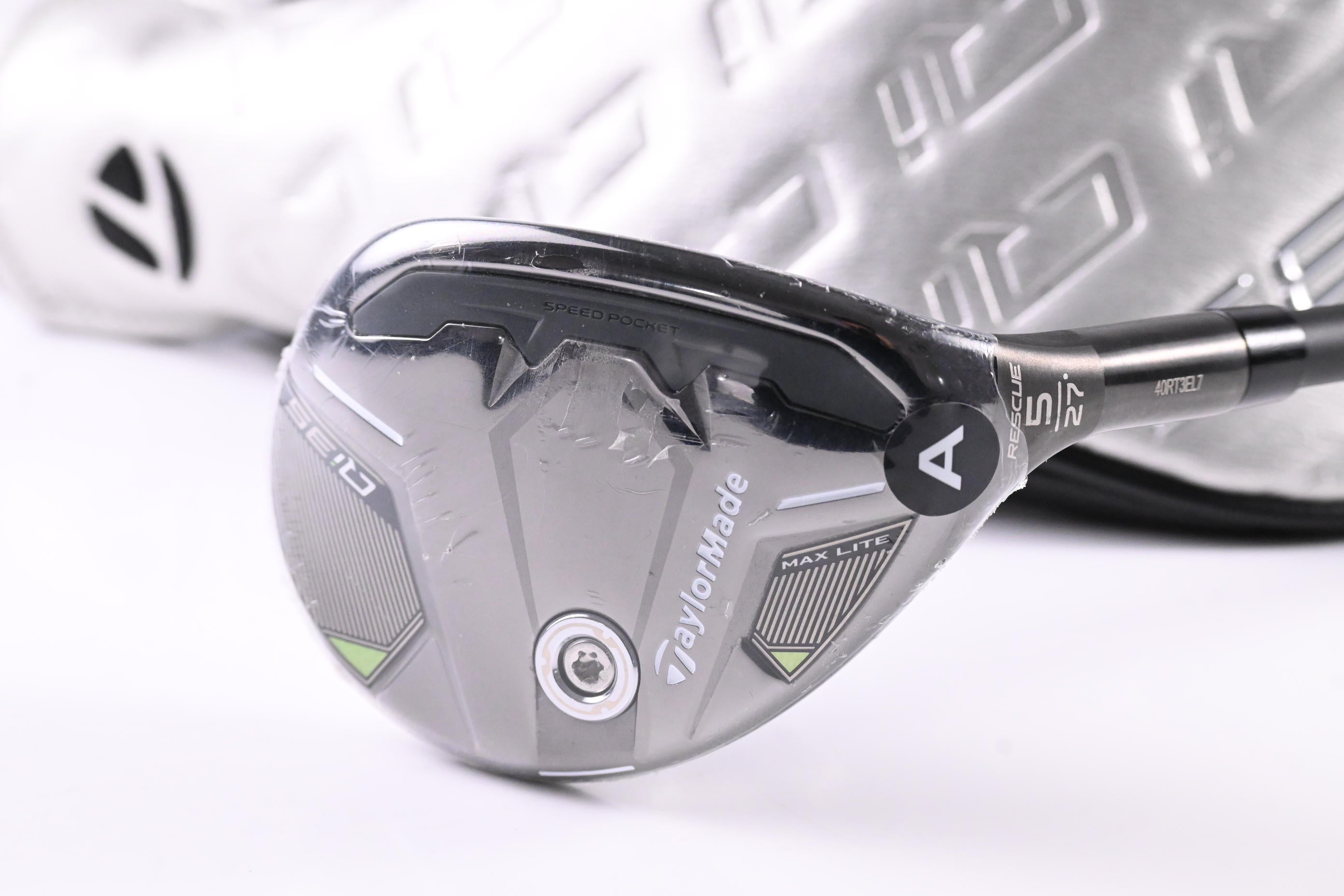 Taylormade Qi35 Max Lite #5 Hybrid / 27 Degree / Senior Flex Vanquish 5 Shaft