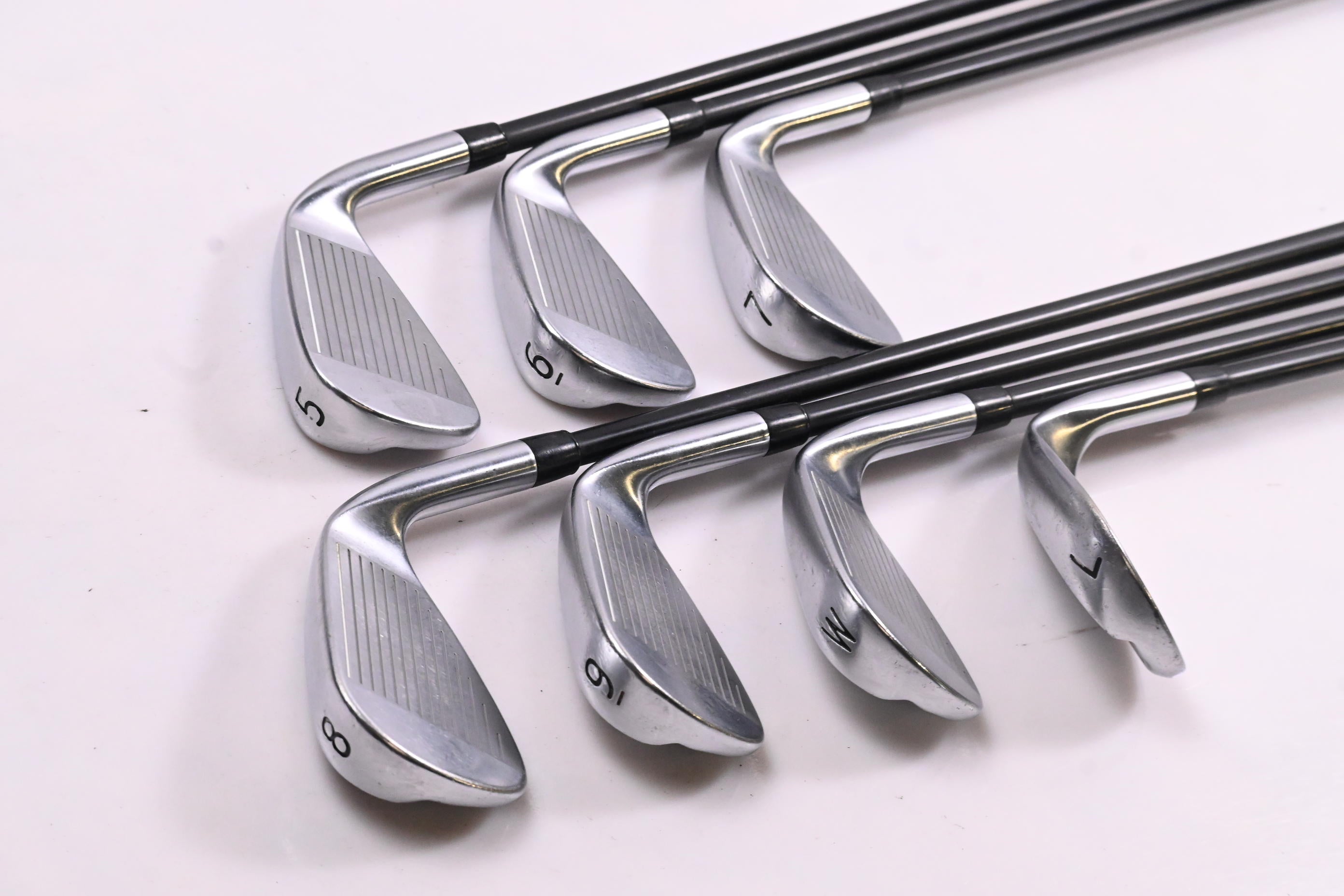 Left Hand PXG 0211 DC Irons / 5-PW+LW / Regular Flex MMT 70 Shafts