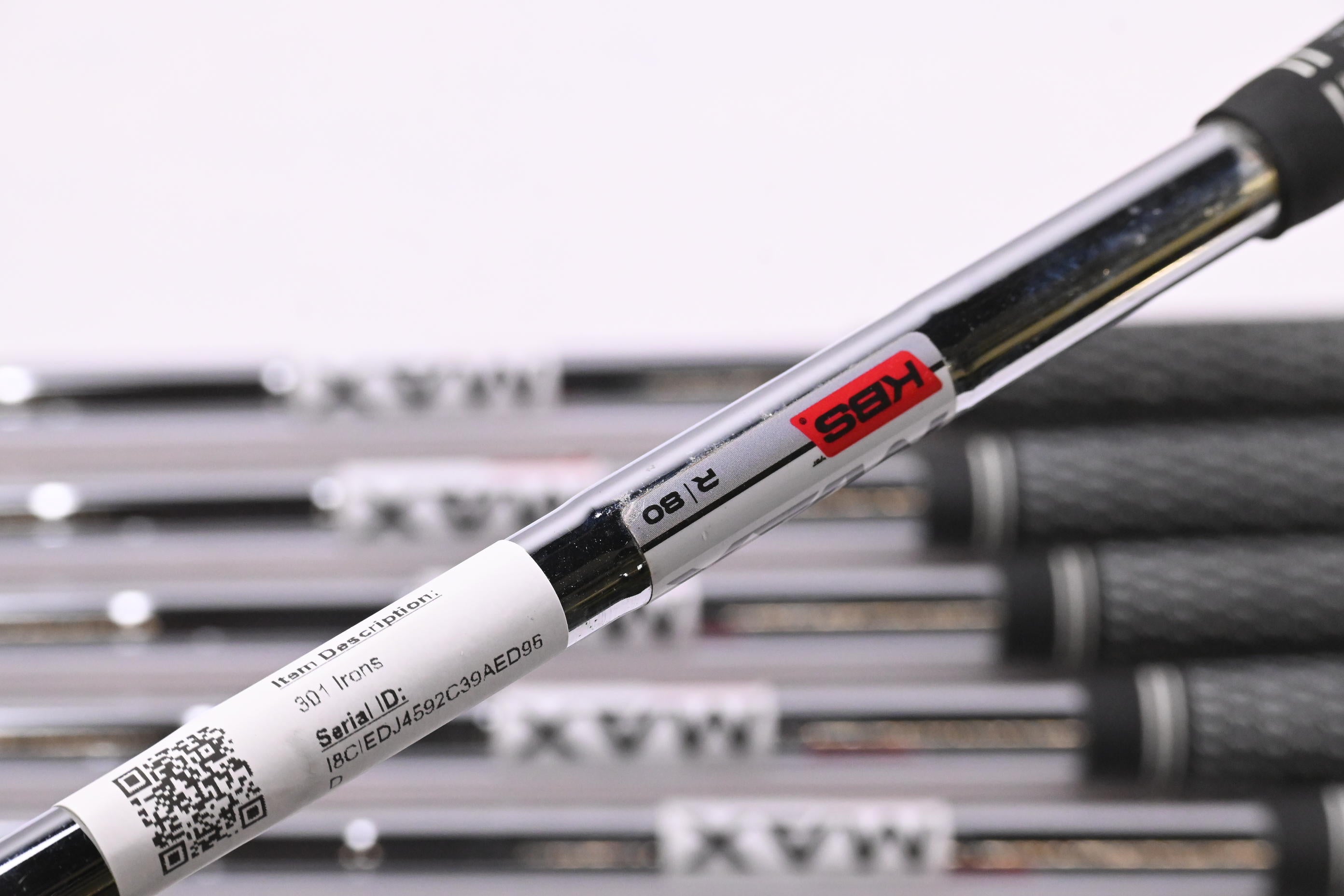 Takomo 301 CB/MB Irons / 4-PW / Regular Flex KBS MAX 80 Shafts