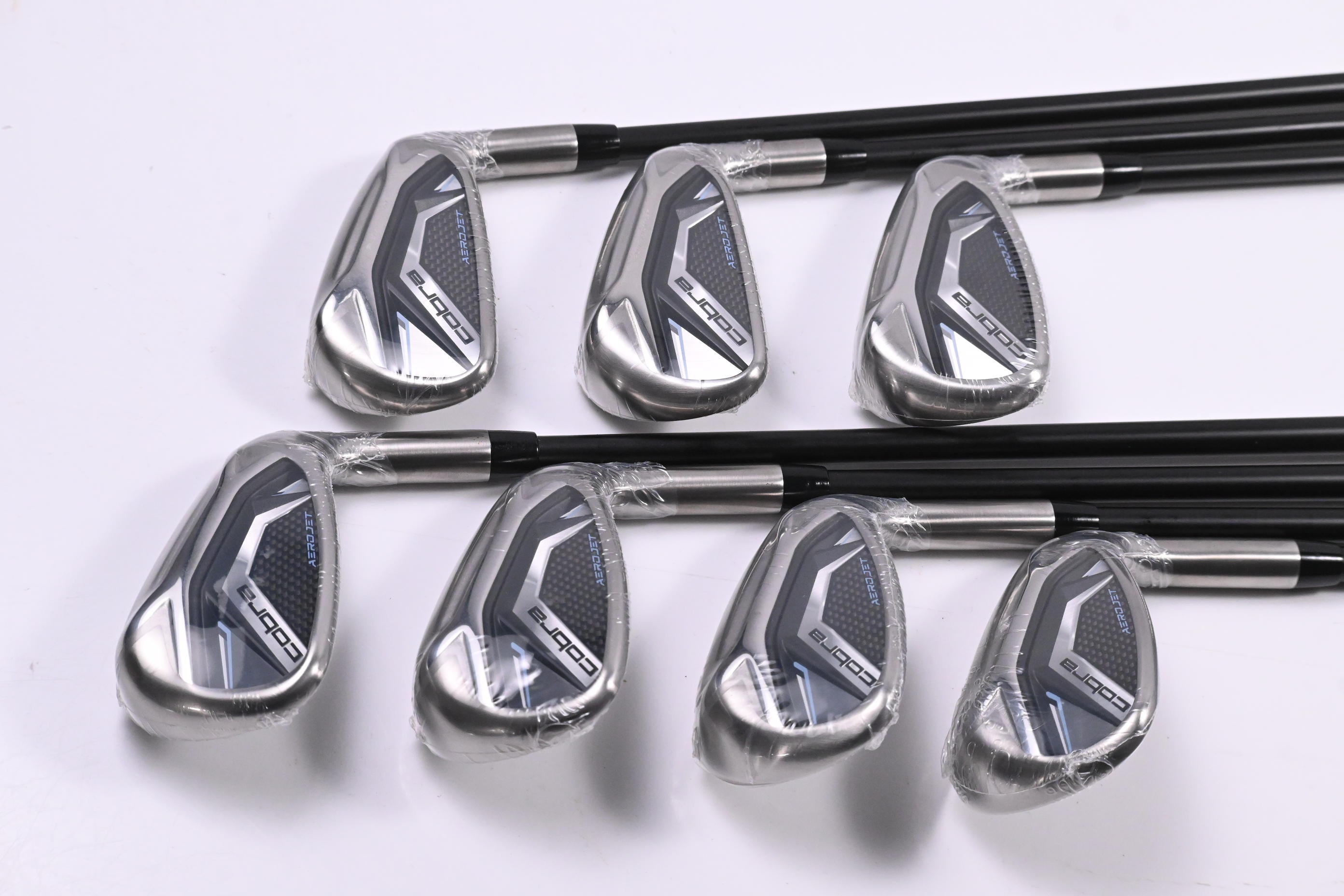 Ladies Cobra Aerojet Irons / 6-PW+GW+SW / Ladies Flex KBS PGI 55 Shafts