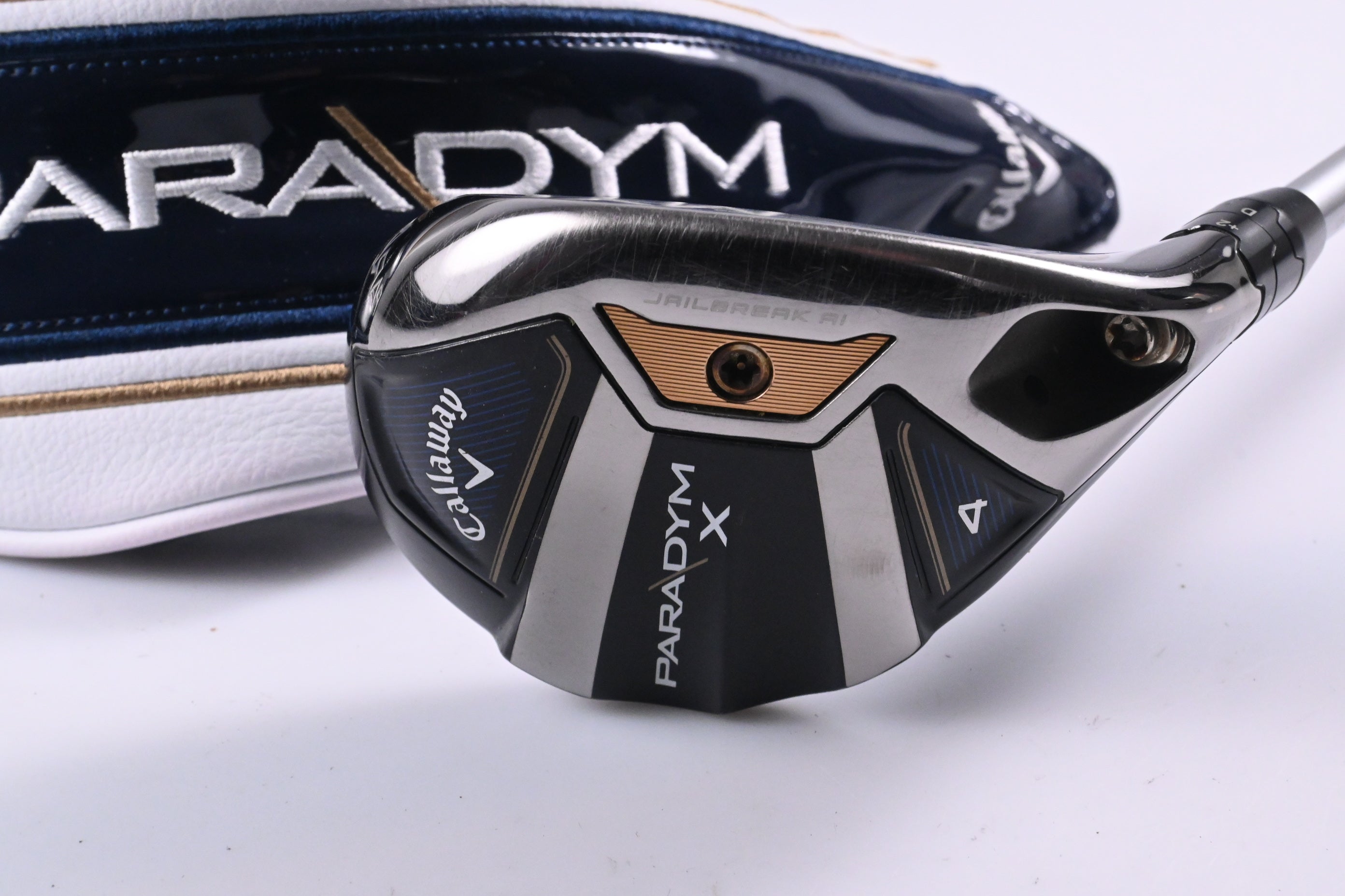 Callaway Paradym X #4 Hybrid / 21 degree / Senior Flex Aldila Ascent Blue 50