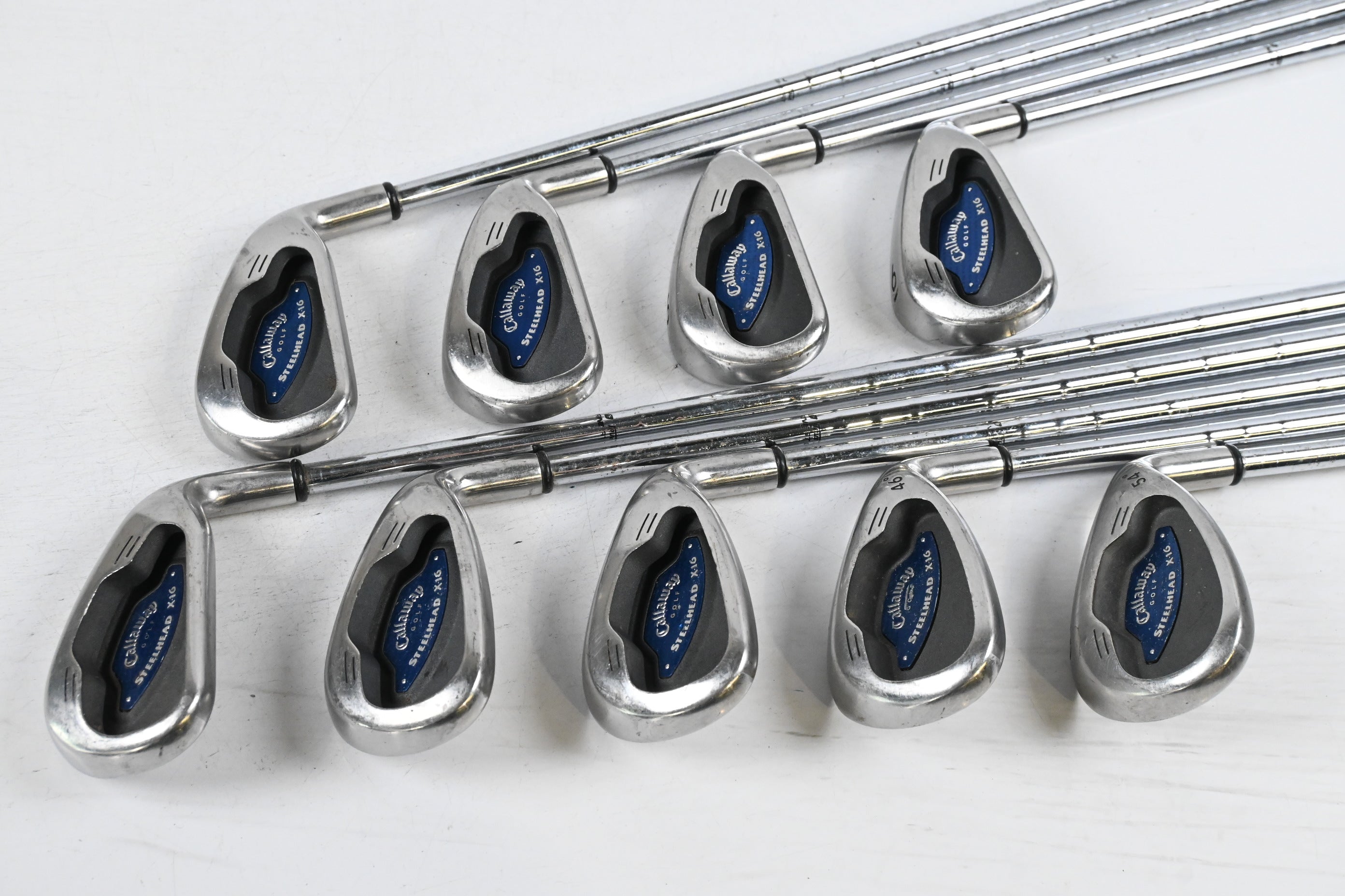 Callaway X-16 Irons / 3-PW+SW / Regular Flex Steelhead X-16 Shafts