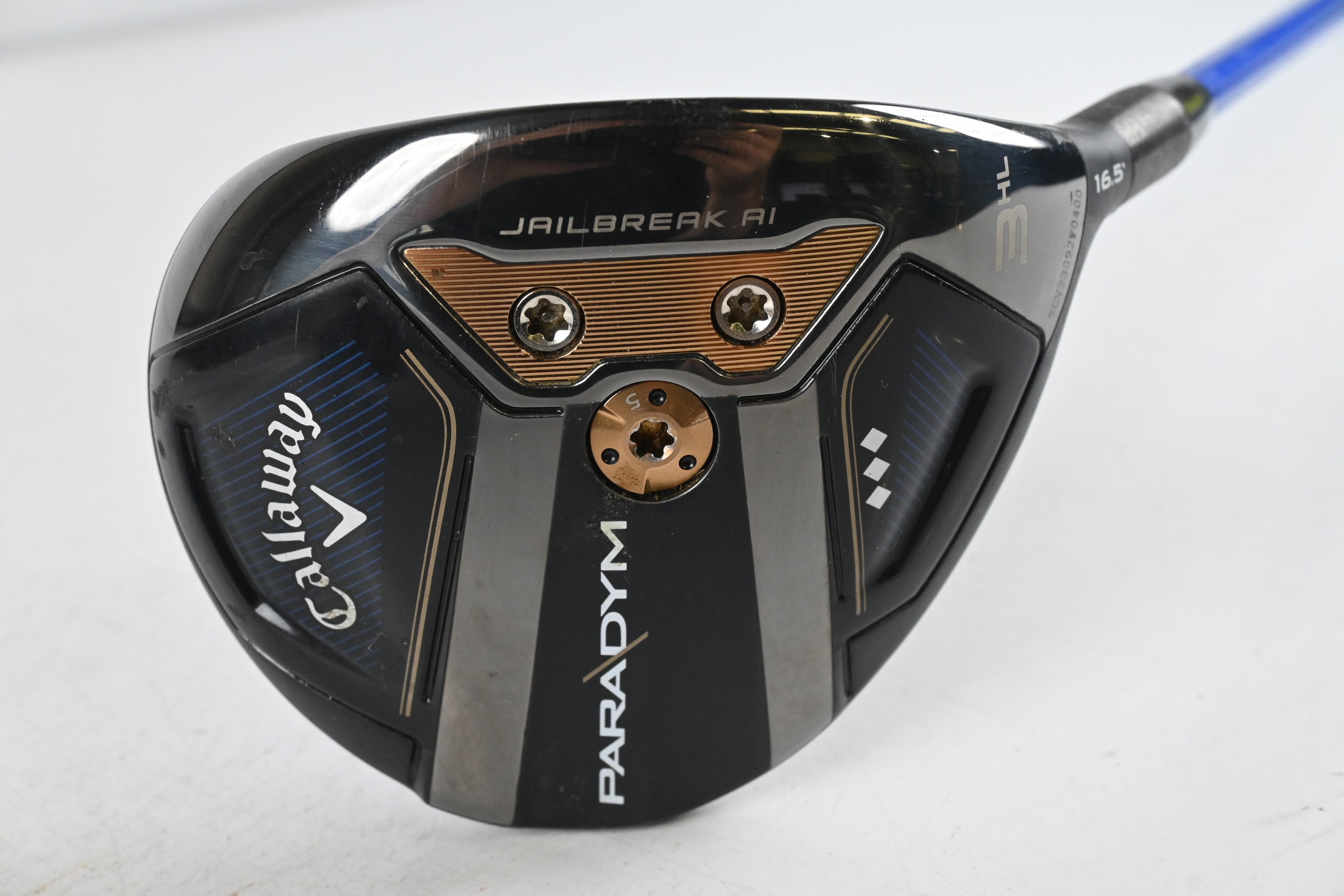 Tour Issue Callaway Paradym Triple Diamond #3 HL Wood / 16.5 Degree / Stiff Flex