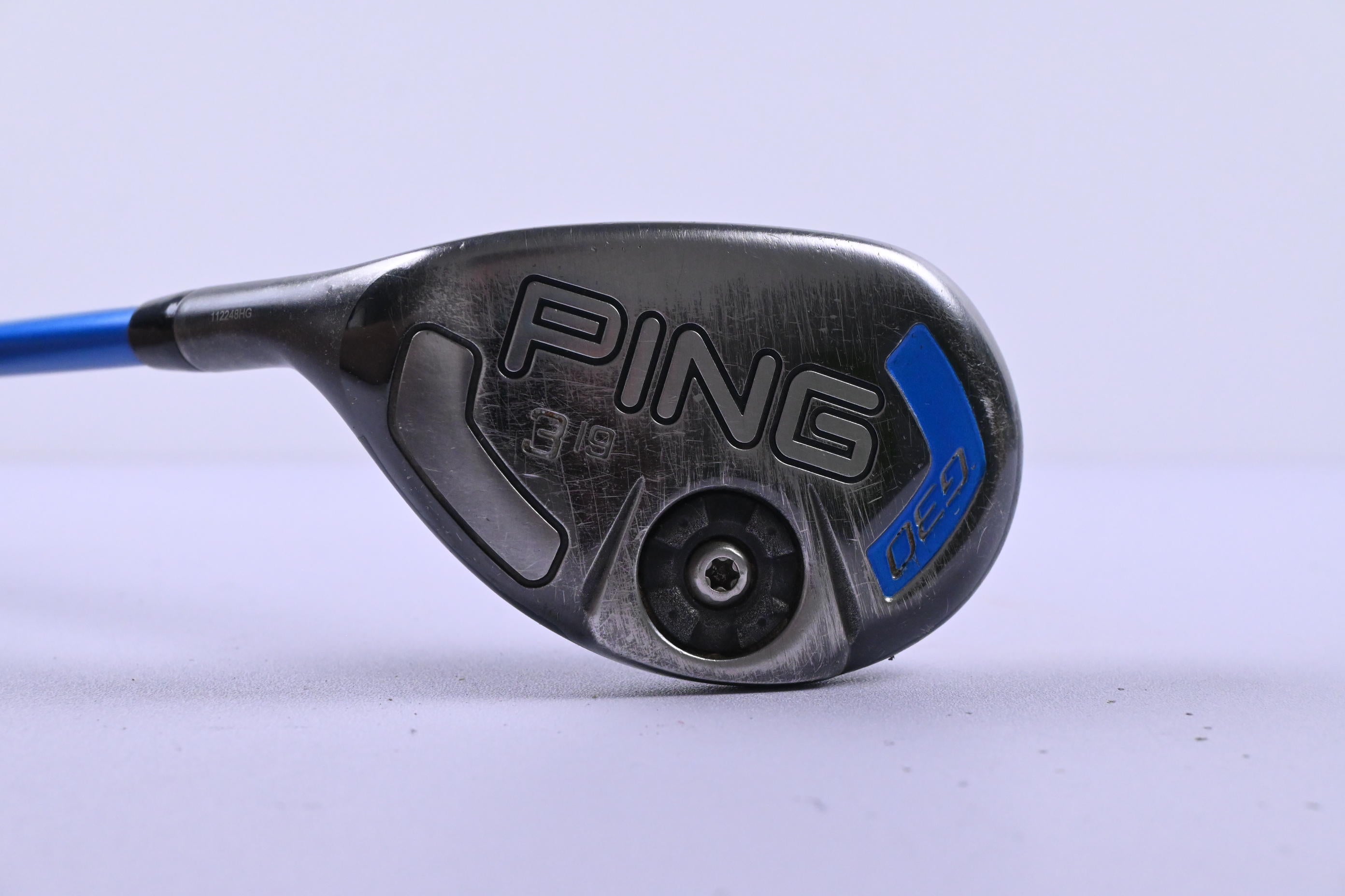Left Hand Ping G30 #3 Hybrid / 19 Degree / Stiff Flex Ping TFC 419 Shaft