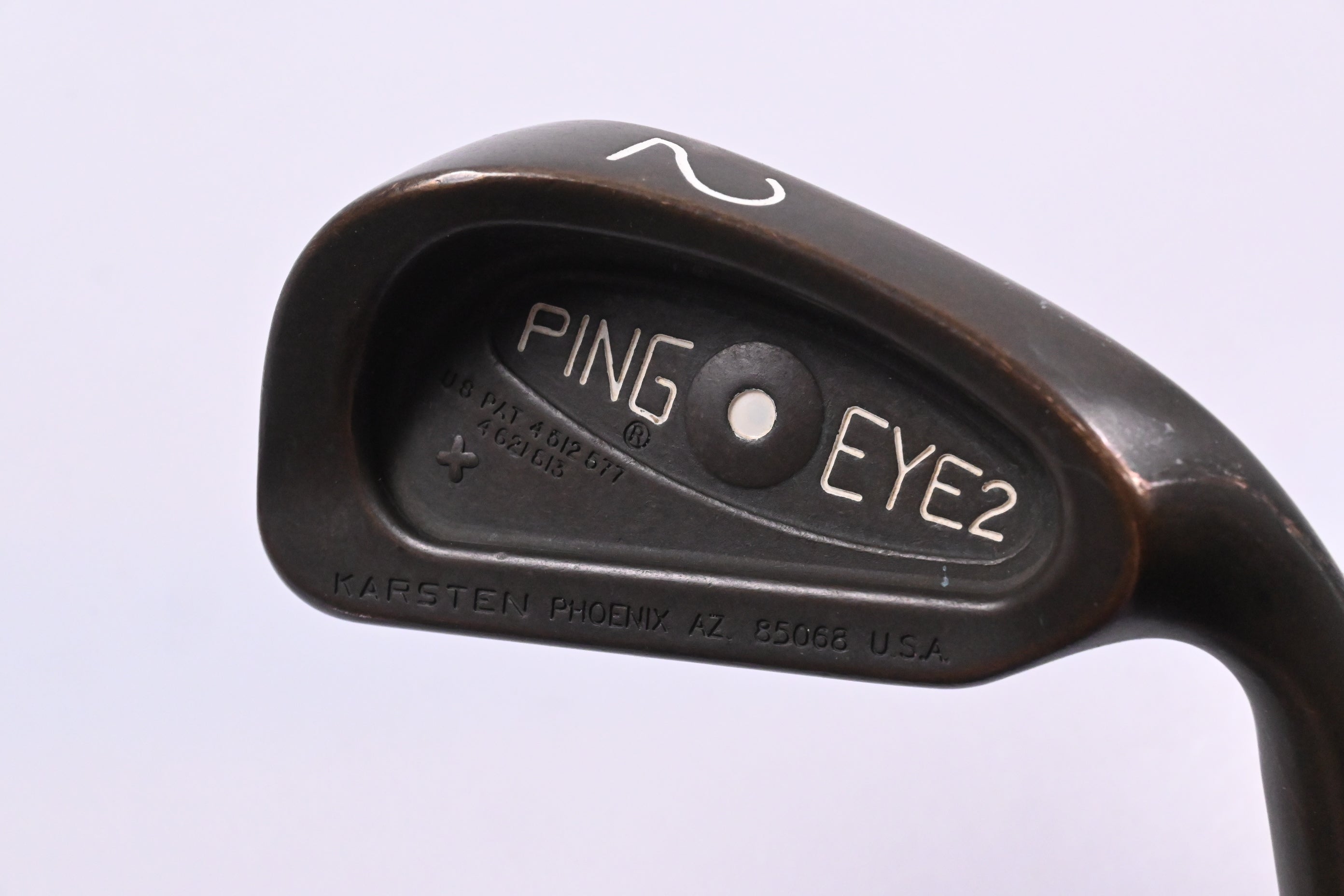 Ping Eye 2+ BeCu #2 Iron / 18.5 Degree / White Dot / Stiff Flex Steel Shaft