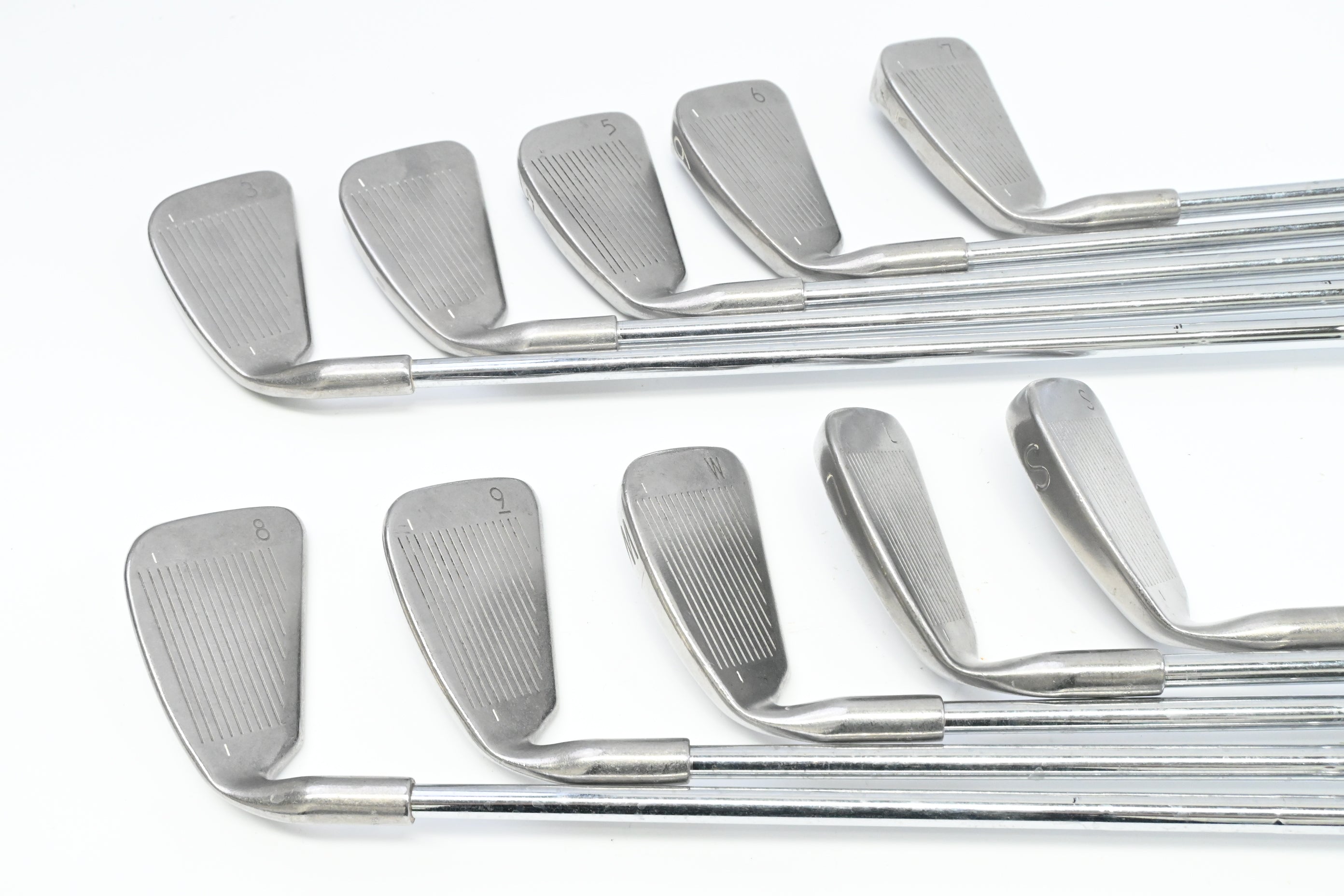 Ping ISI-K Irons / 3-PW+SW+LW / Black Dot / Stiff Flex Ping JZ Shafts