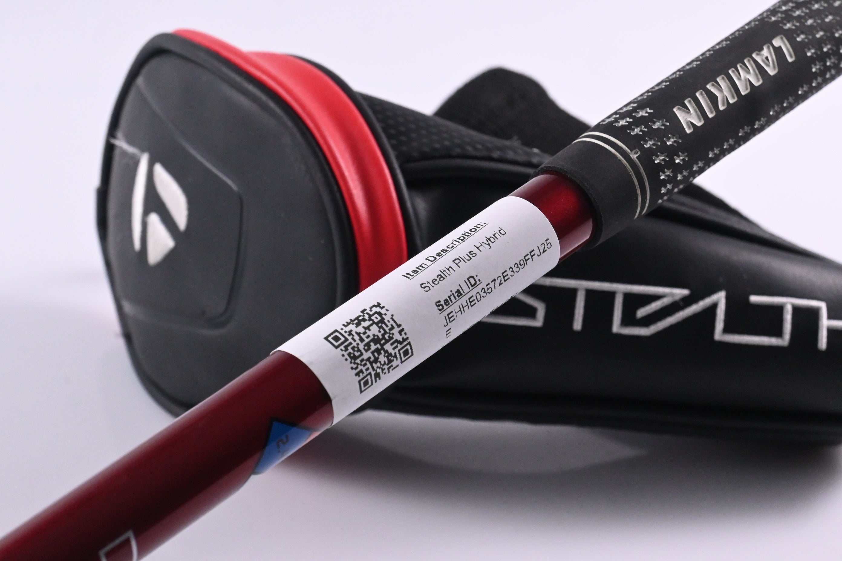 Taylormade Stealth Plus #3 Hybrid / 19.5 Degree / Stiff Flex Hzrdus Smoke Red
