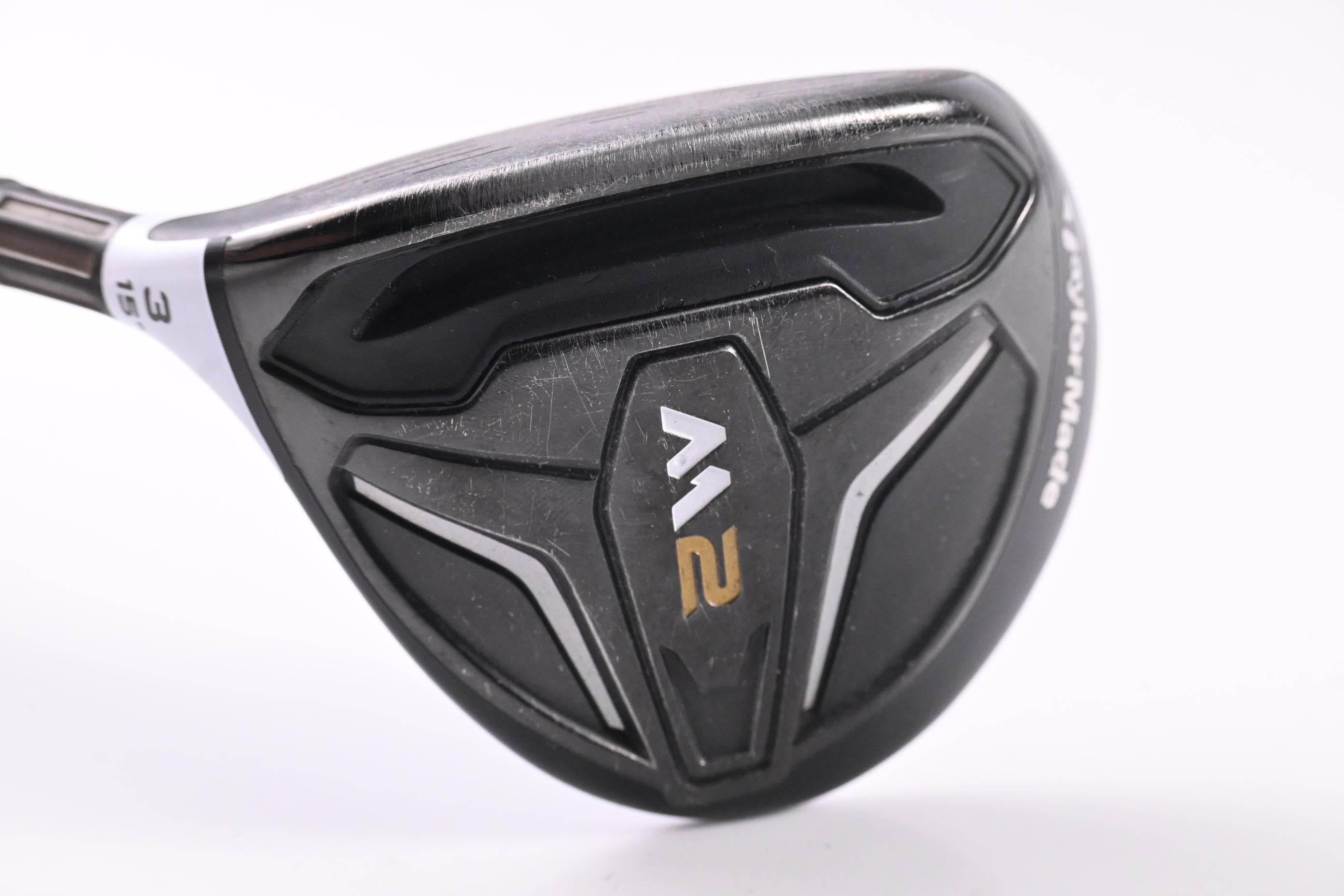Left Hand Taylormade M2 2016 #3 Wood / 15 Degree / Regular Flex EvenFlow Riptide