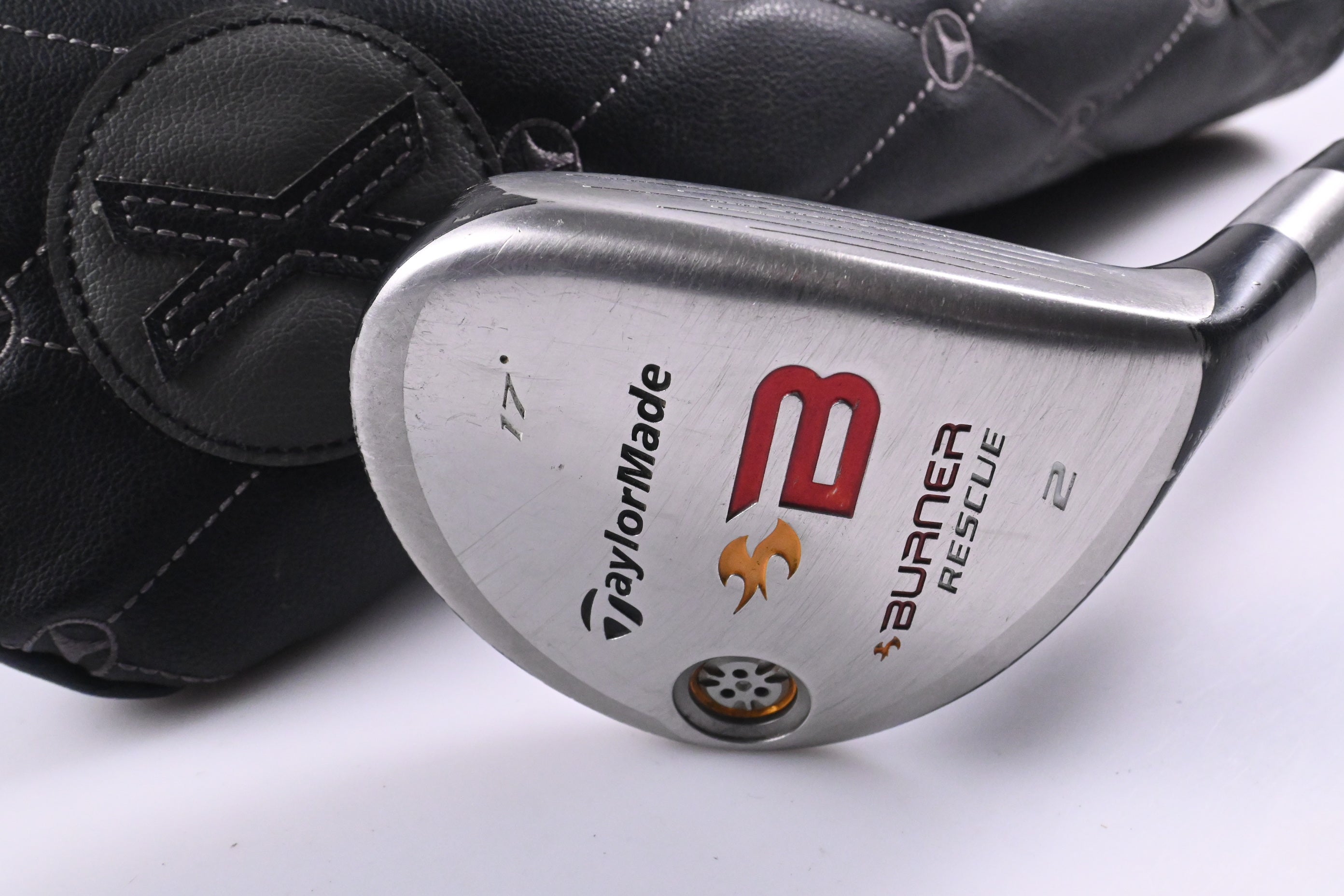 Taylormade Burner 2008 #2 Hybrid / 17 Degree / Stiff Flex Taylormade Reax 60