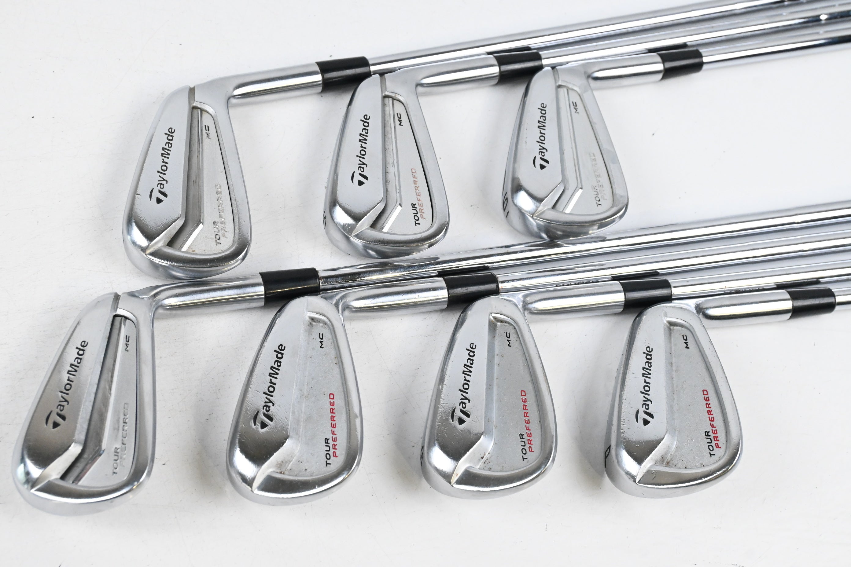 Taylormade Tour Preferred MC 2014 Irons / 4-PW / Regular Flex KBS Tour Shafts