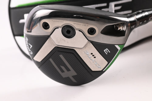 Callaway Elyte Triple Diamond #3 Wood / 15 Degree / X-Flex Denali Charcoal 70