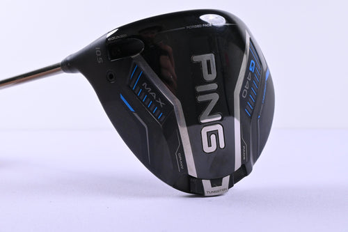 Left Hand Ping G440 Max Driver / 10.5 Degree / Stiff Flex Ping Tour 2.0 65 Shaft