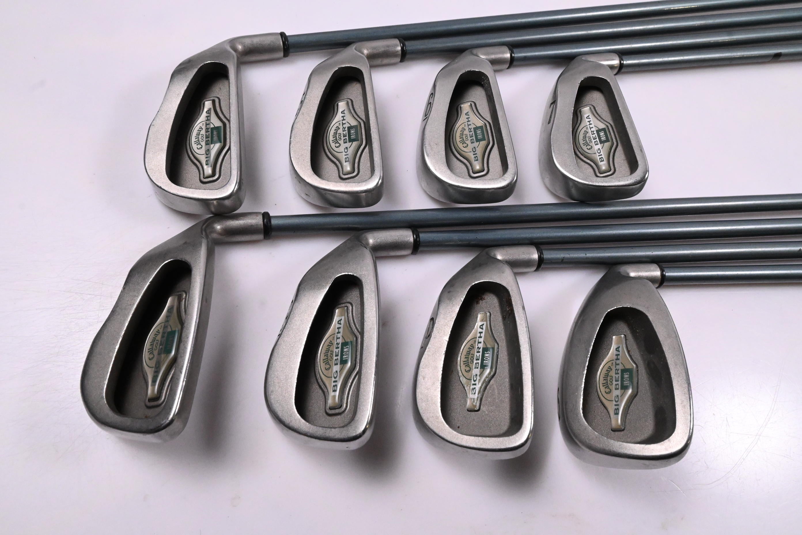 Ladies Callaway Big Bertha 1996 Irons / 4-PW+SW / Ladies Flex Callaway Gems
