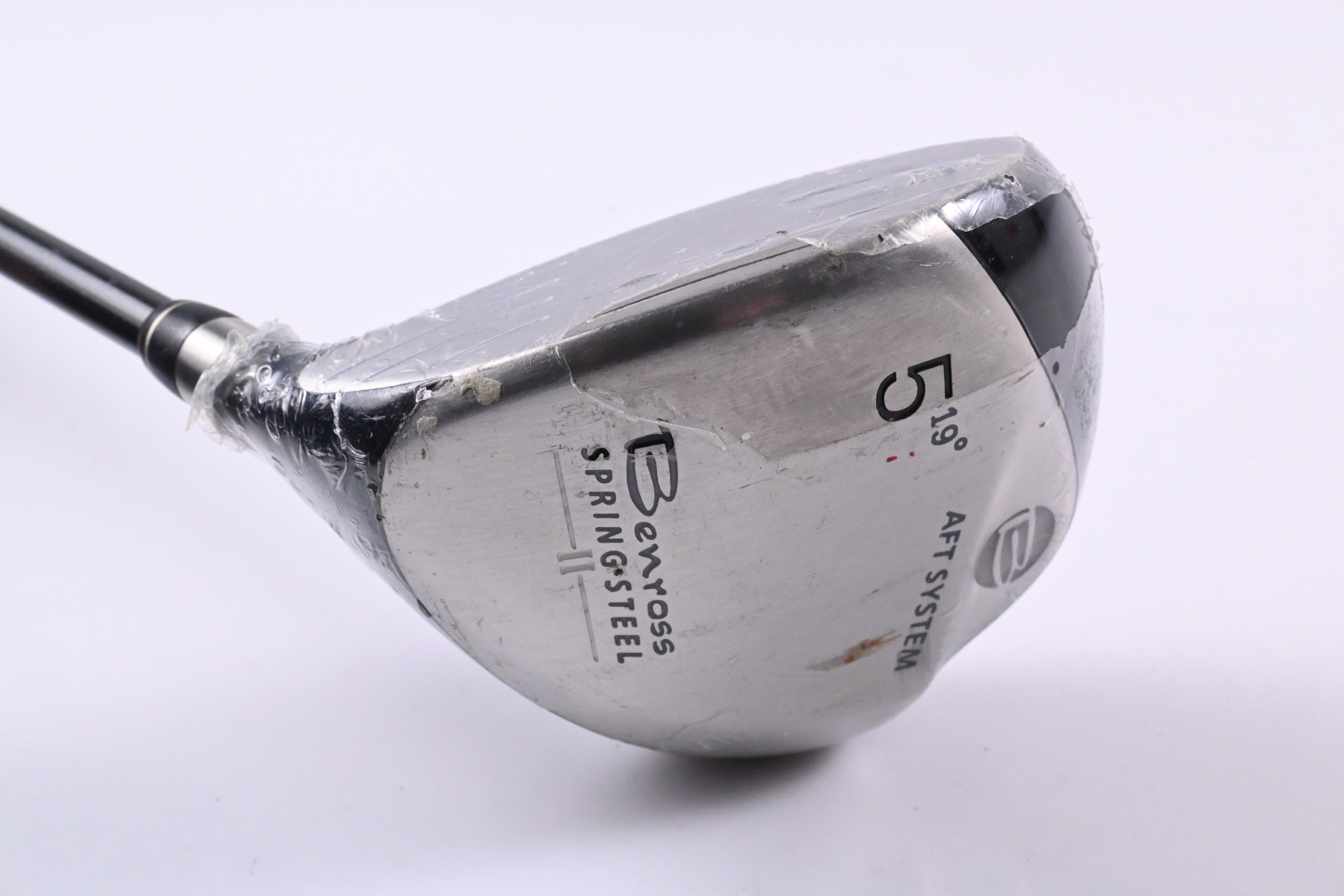 Left Hand Benross Spring Steel #5 Wood / 19 Degree / Regular Flex Graffaloy 65