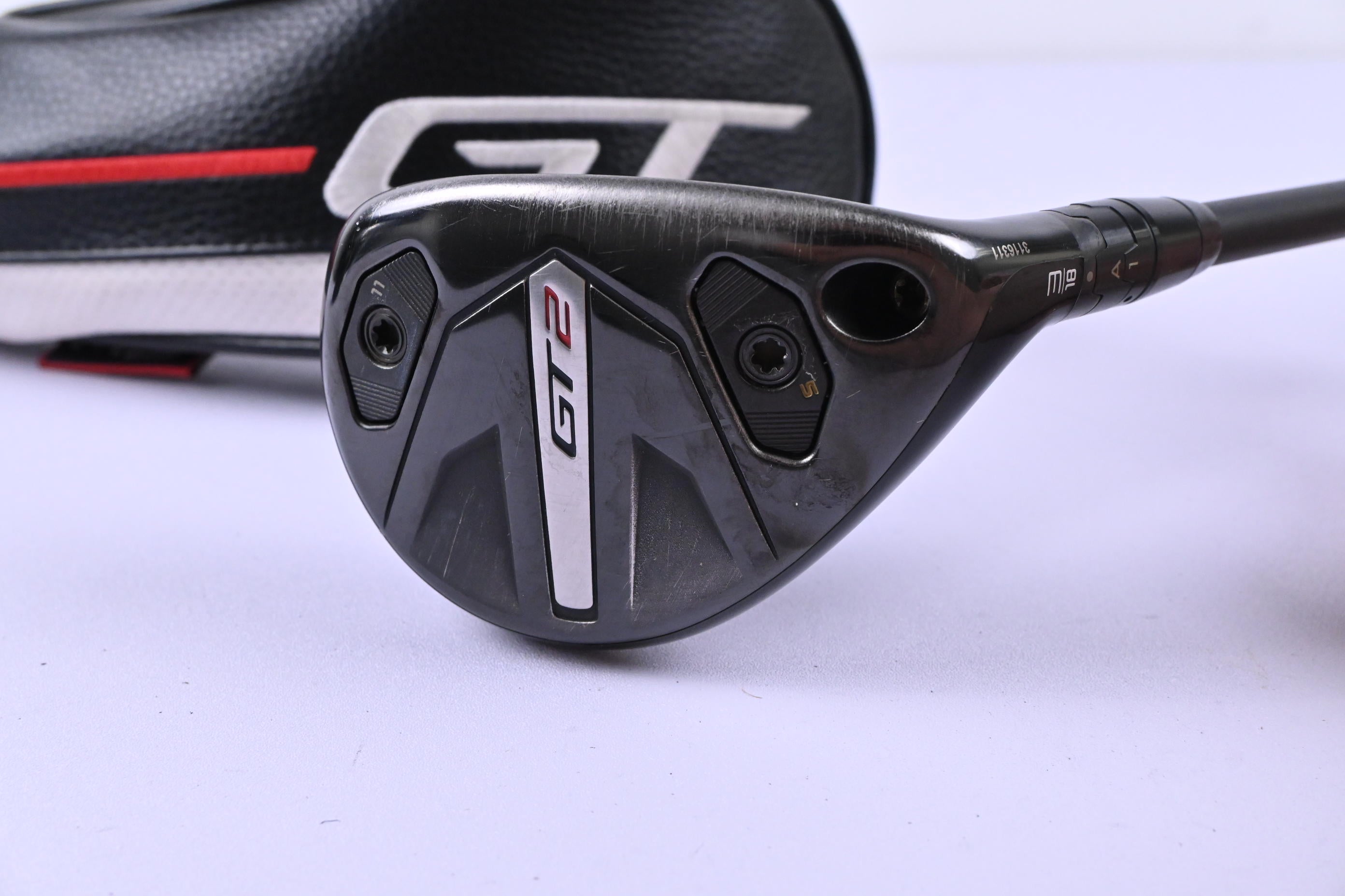 Titleist GT2 #3 Hybrid / 18 Degree / Stiff Flex HZRDUS Gen5 Black 80 Shaft