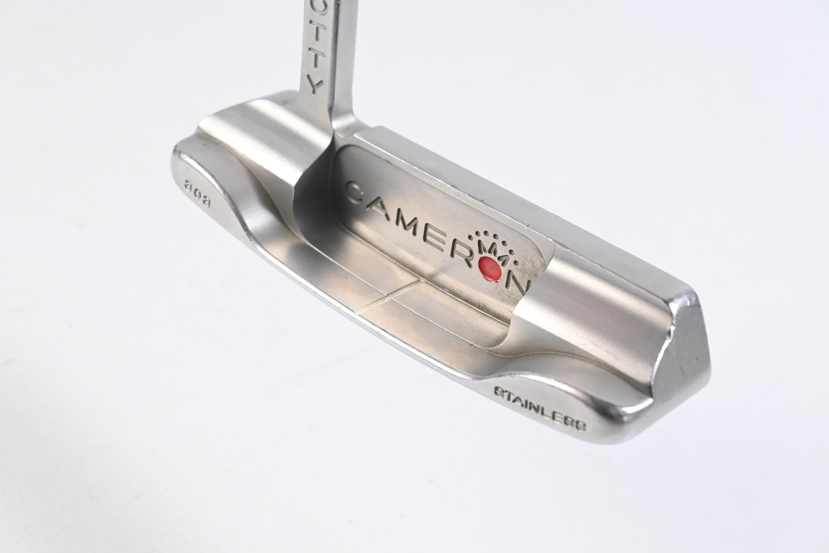 Scotty Cameron 1st of 500 'Green Dot Down' Studio Stainless Putter / 33 Inch