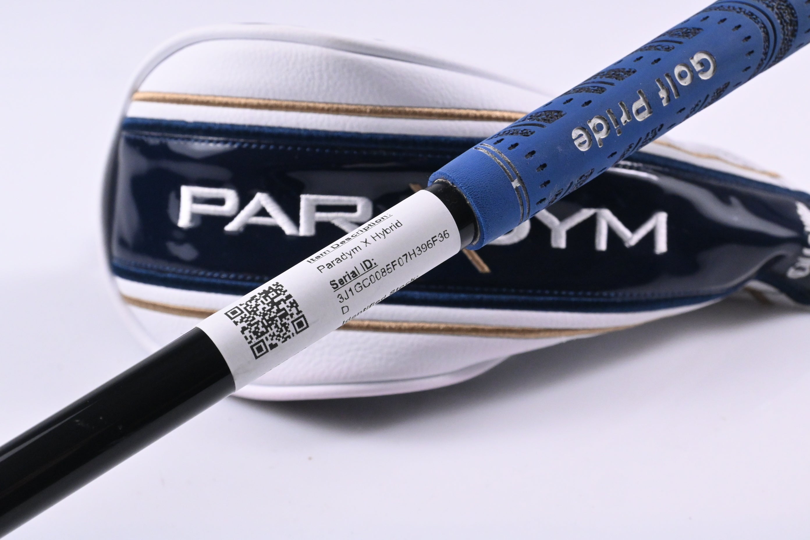 Callaway Paradym X #4 Hybrid / 21 degree / Senior Flex Aldila Ascent Blue 50