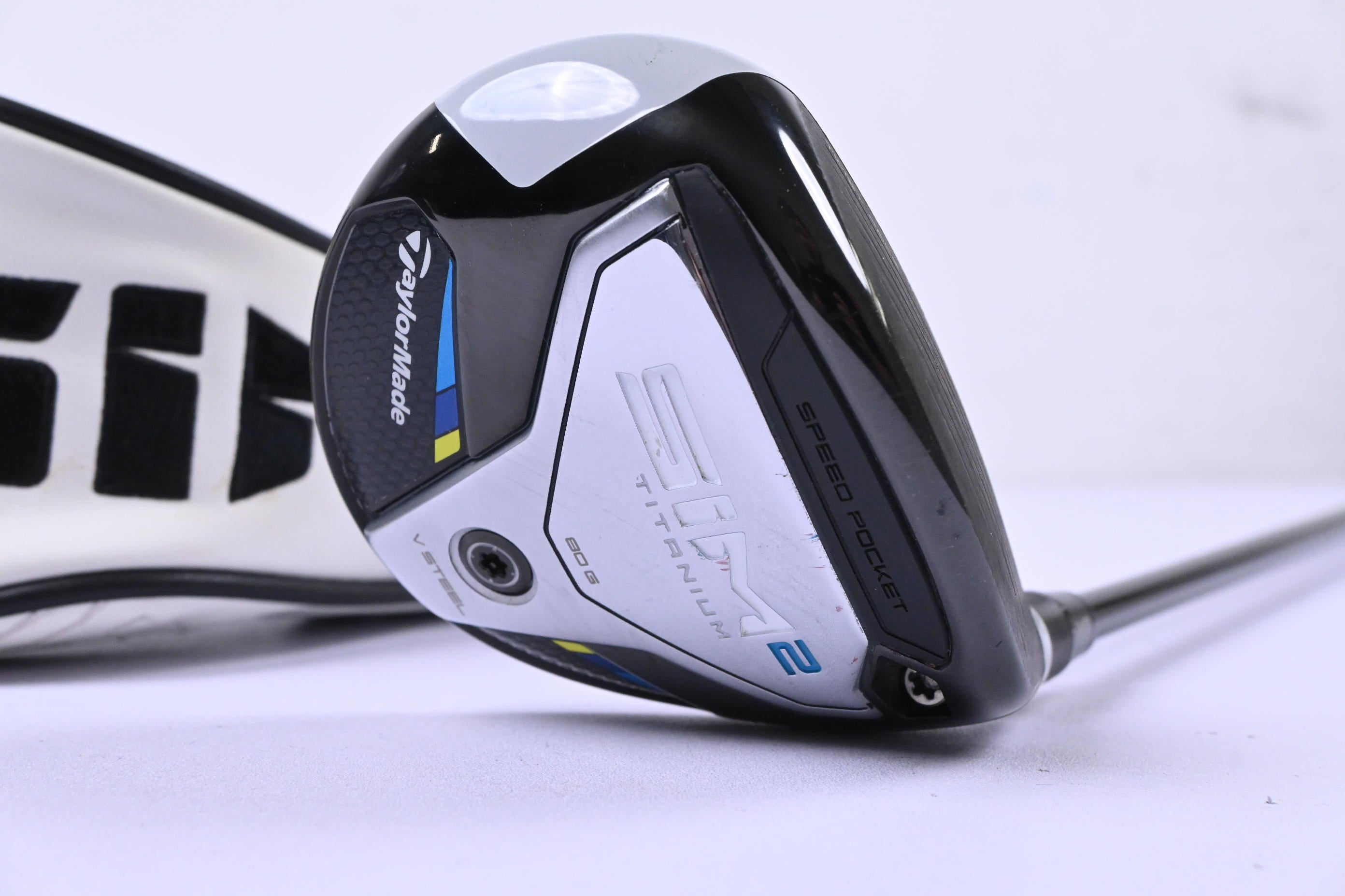 Taylormade SIM2 Ti #3 Wood / 15 Degree / Stiff Flex Tensei AV Blue 65 Shaft