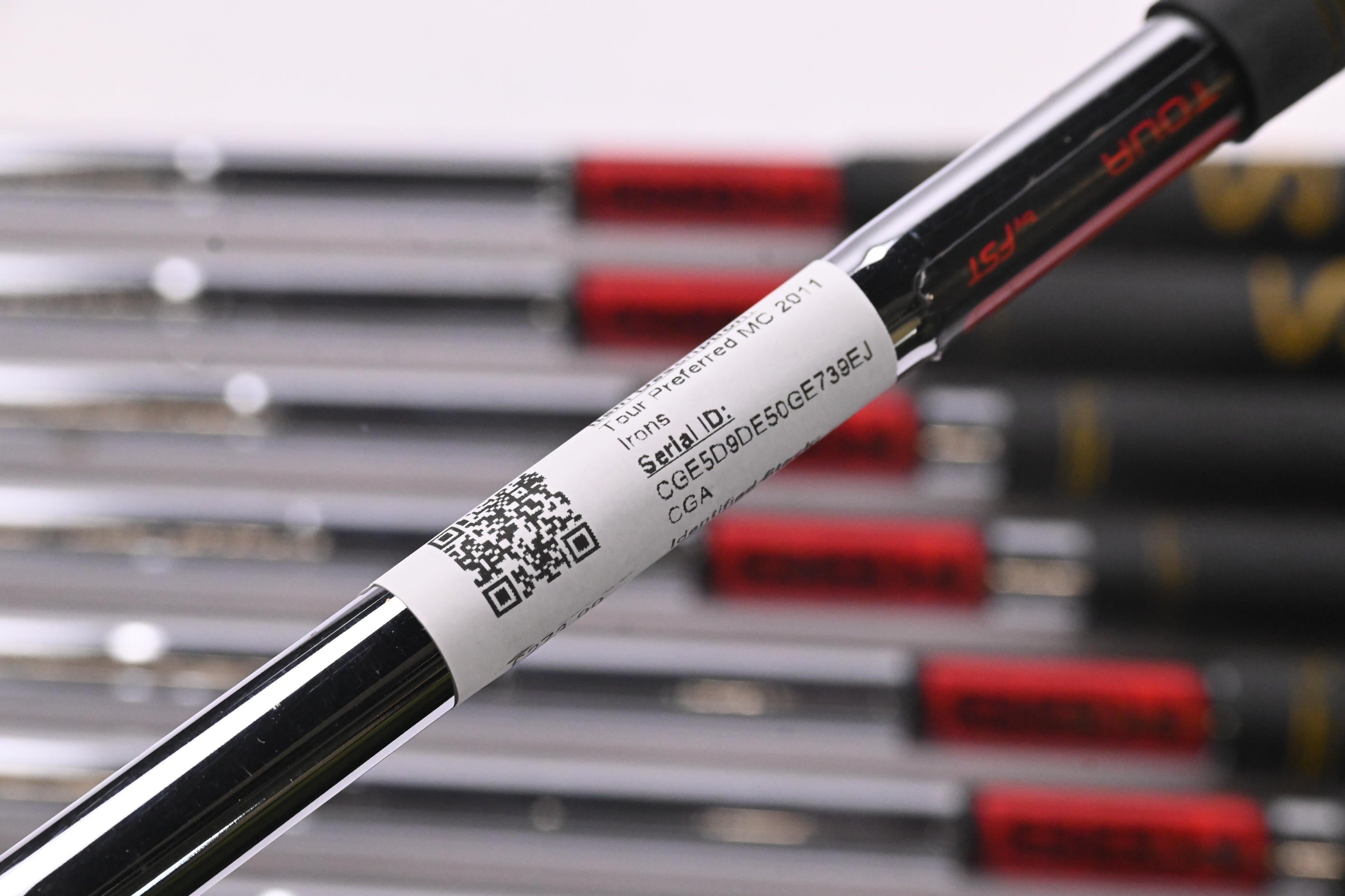 Taylormade Tour Preferred MC 2011 Irons / 3-PW / Stiff Flex KBS Tour Shafts