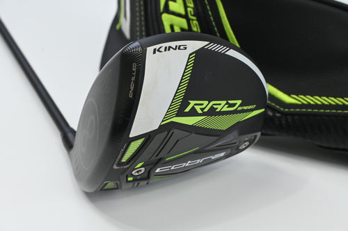Left Hand Cobra King Radspeed Driver / 10.5 Degree / Regular Flex Motore F3 6