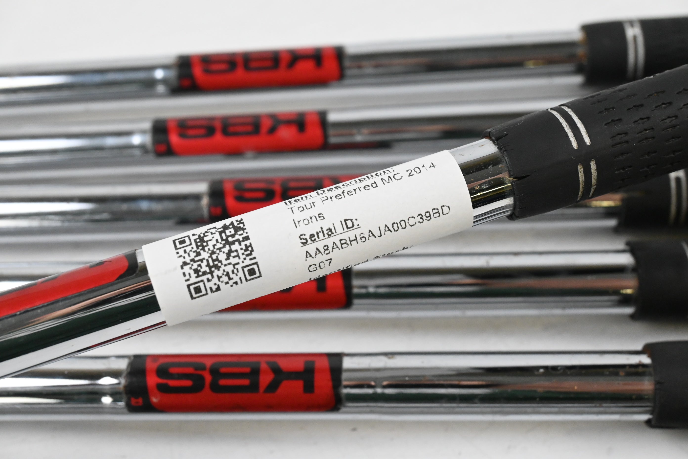 Taylormade Tour Preferred MC 2014 Irons / 4-PW / Regular Flex KBS Tour Shafts