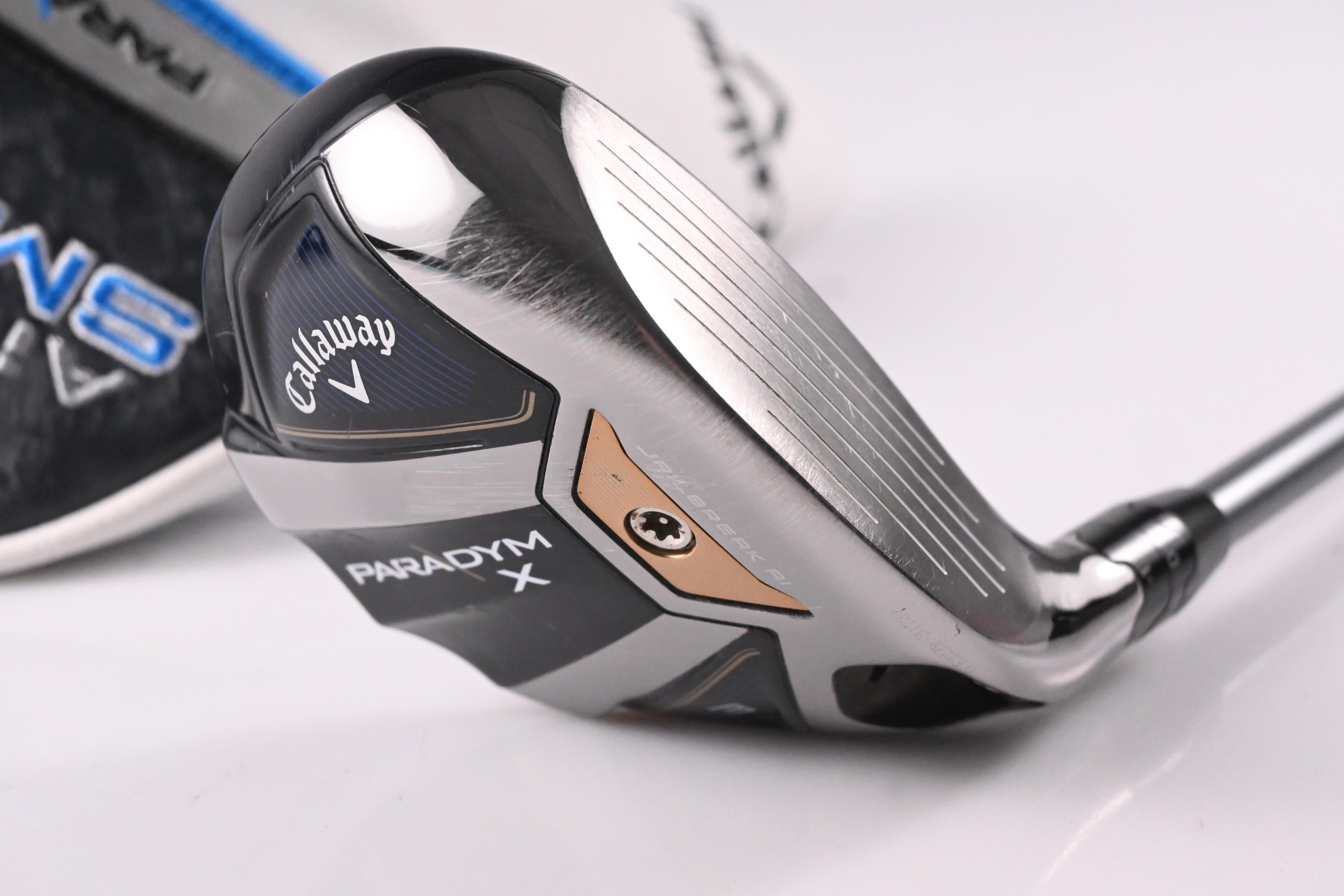 Tour Issue Callaway Paradym X #3 Hybrid / 18 Degree / Regular Flex HZRDUS Silver