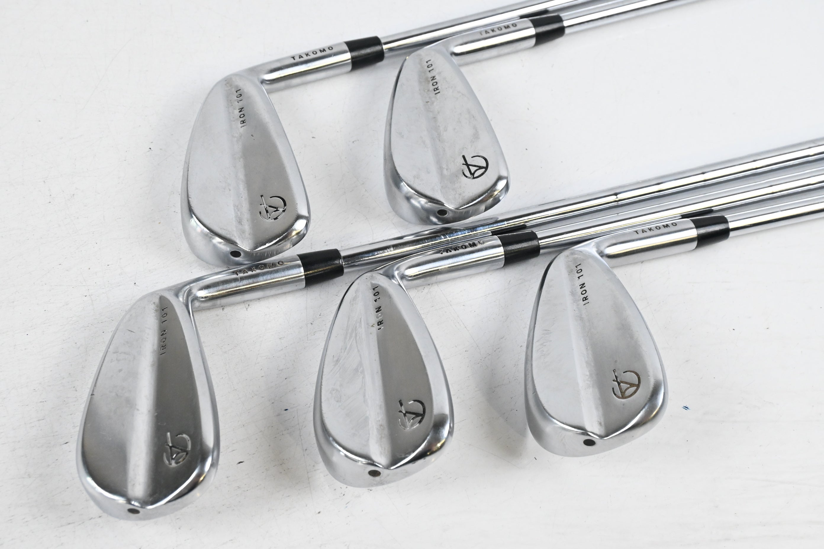 Takomo 101 Irons / 6-PW / Stiff Flex KBS Tour Lite Shafts