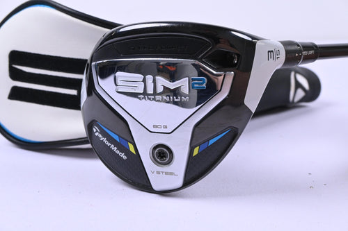 Taylormade SIM2 Ti #3 Wood / 15 Degree / Stiff Flex Tensei AV Raw Blue 65 Shaft
