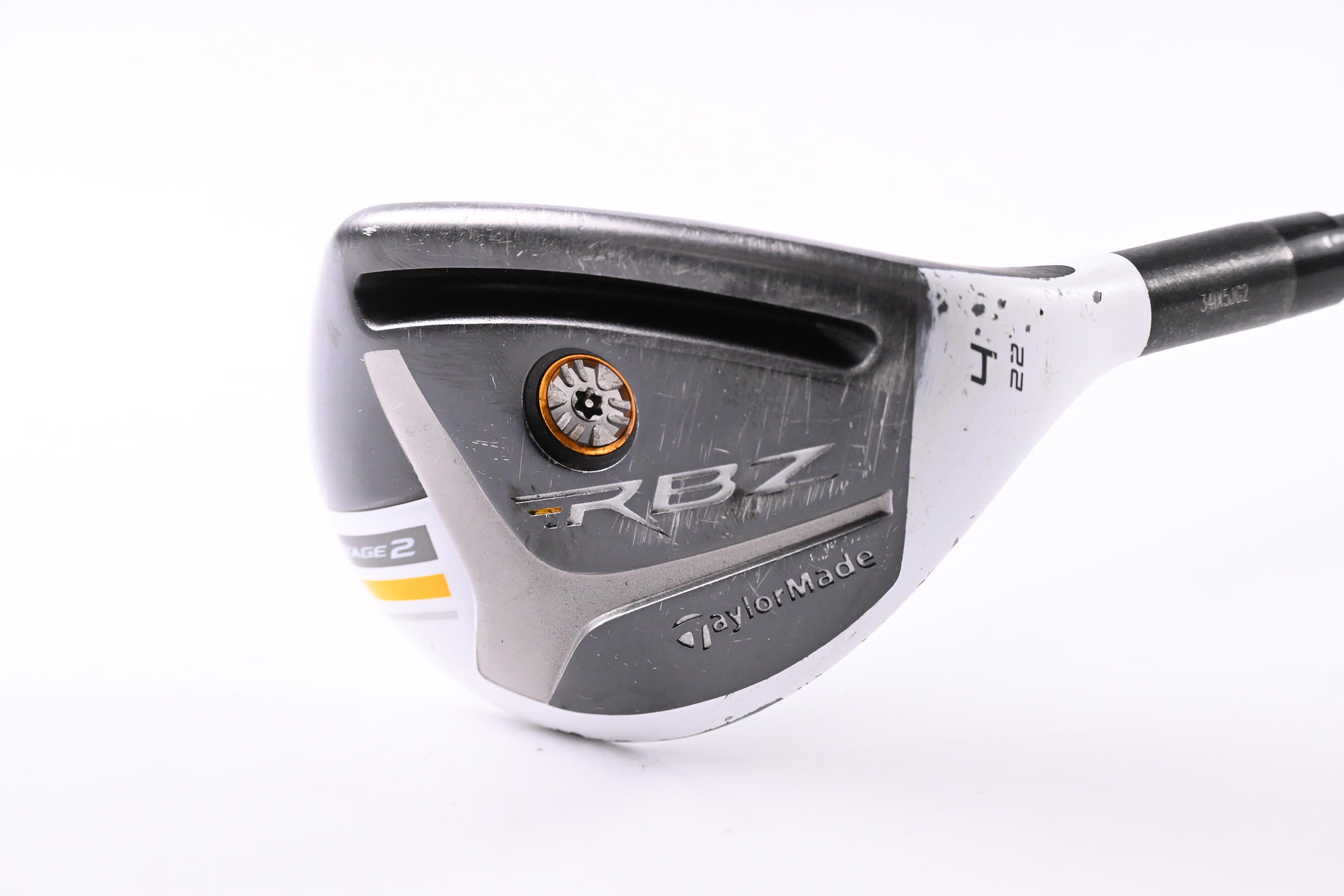 Taylormade RBZ Stage 2 #4 Hybrid / 22 Degree / Regular Flex RocketFuel 65 Shaft