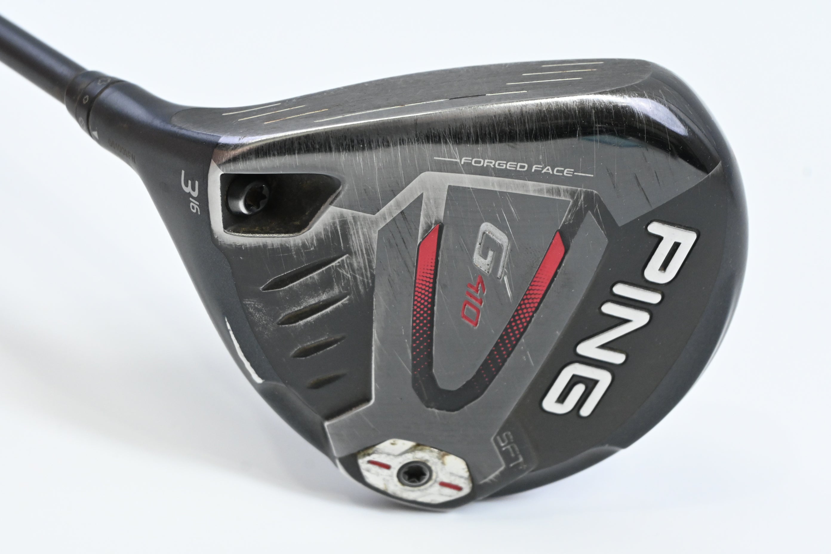 Left Hand Ping G410 SFT #3 Wood / 16 Degree / Regular Flex Ping Alta CB Red 65