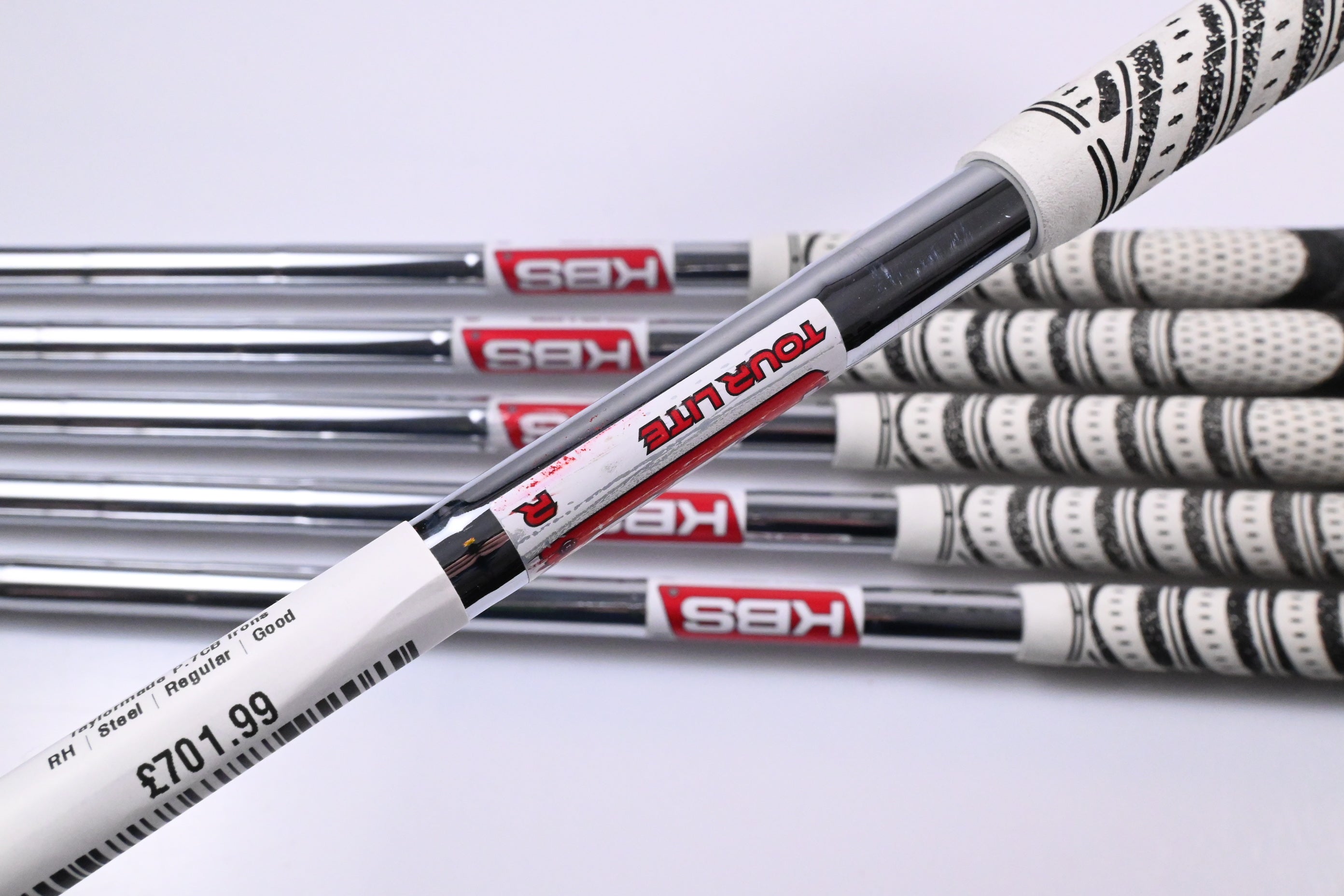 Taylormade P.7CB Irons / 5-PW / Regular Flex KBS Tour Lite Shafts