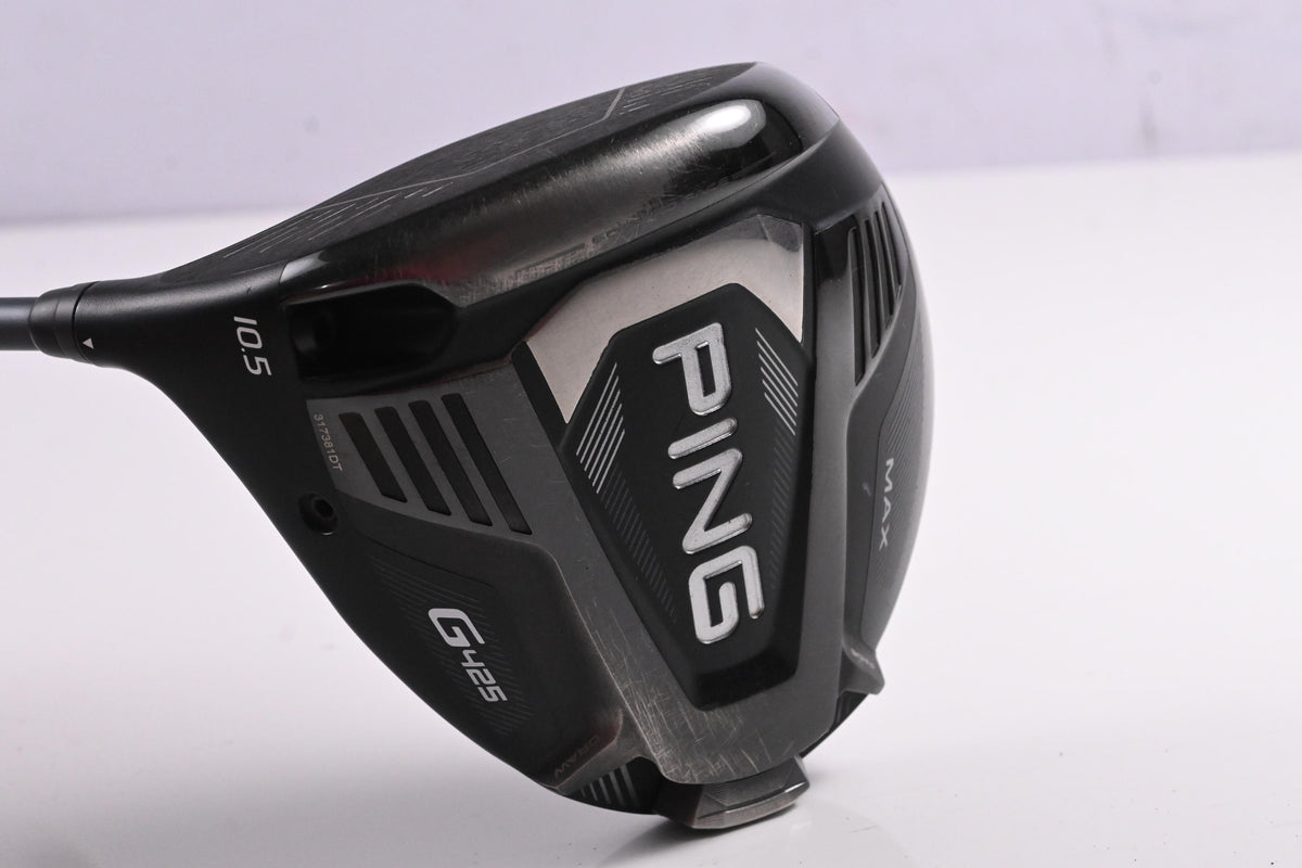 Left Hand Ping G425 Max Driver / 10.5 Degree / Stiff Flex Ping ALTA CB Slate 55