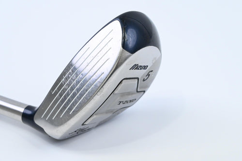 Left Hand Mizuno T-Zoid Forged #5 Wood / 18 Degree / Regular Flex Platinum 65