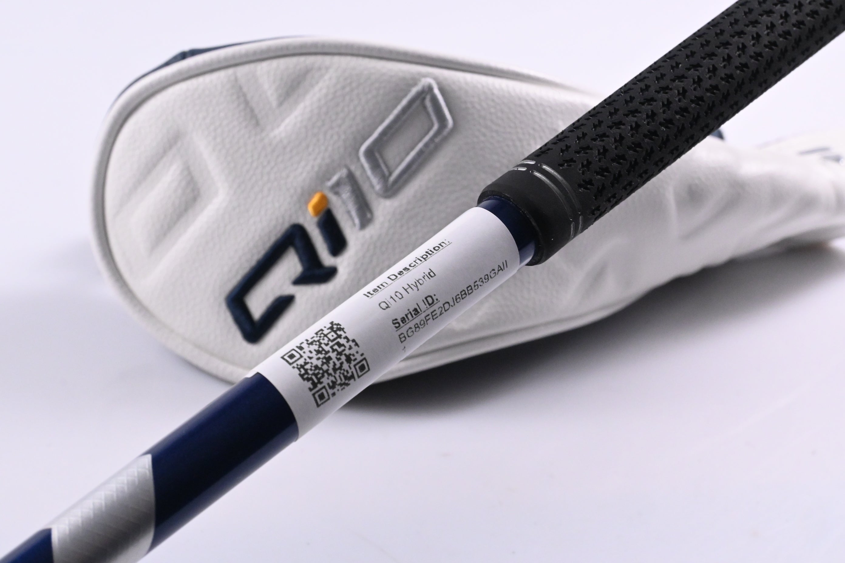 Taylormade Qi10 #4 Hybrid / 22 Degree / Stiff Flex Fujikura Ventus TR Blue 7