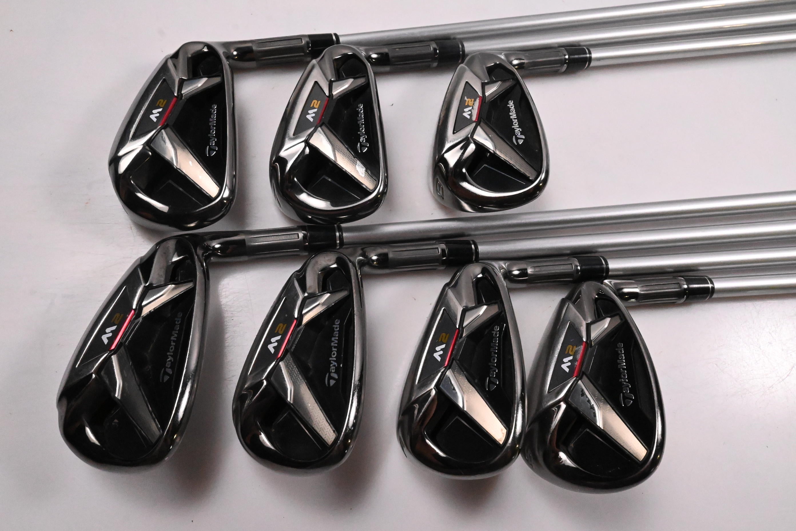 Ladies Taylormade M2 2016 Irons / 6-PW+AW+SW / Ladies Flex M2 REAX 45 Shafts