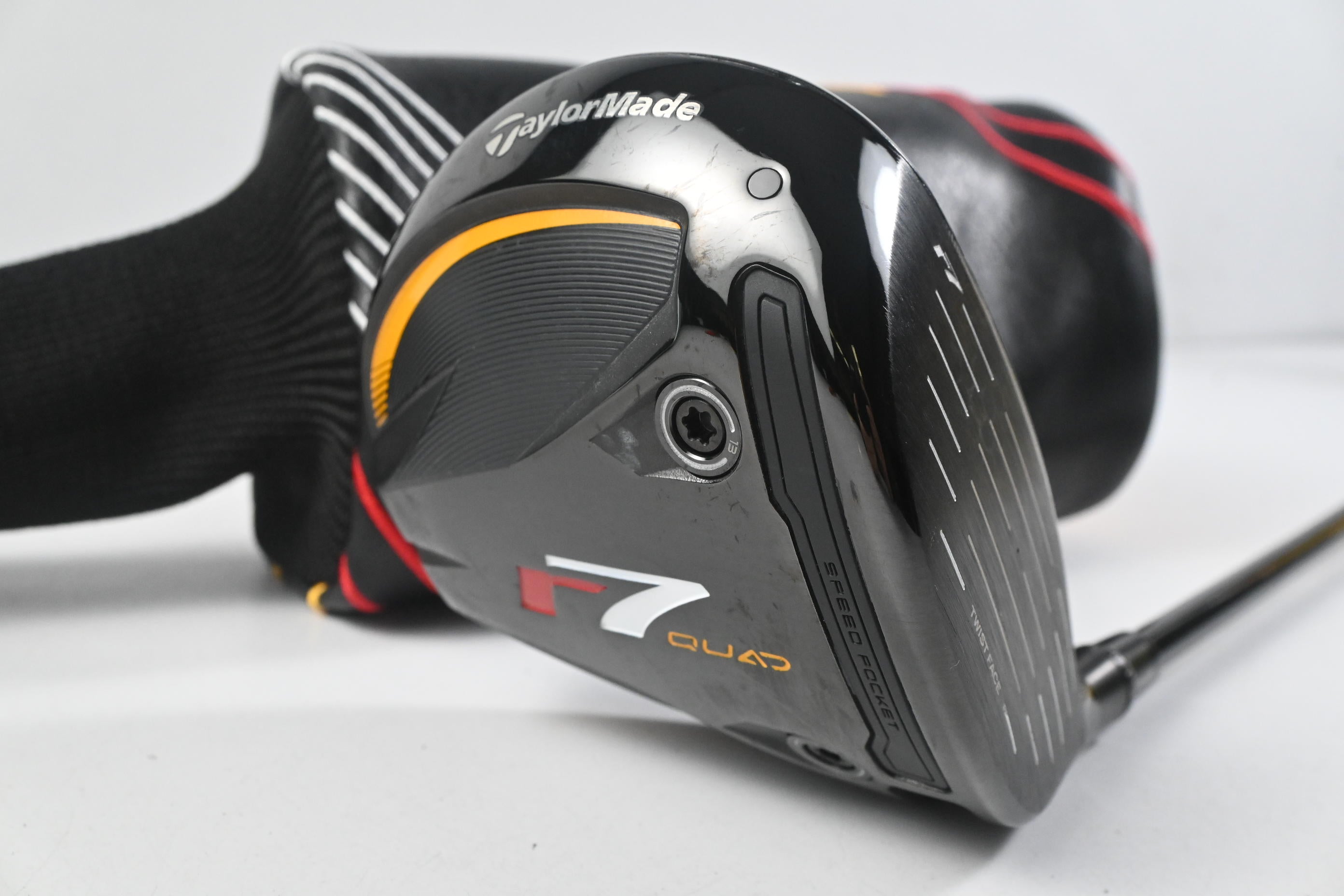 Taylormade R7 Quad Mini Driver / 11.5 Degree / Stiff Flex Fujikura Speeder MD6