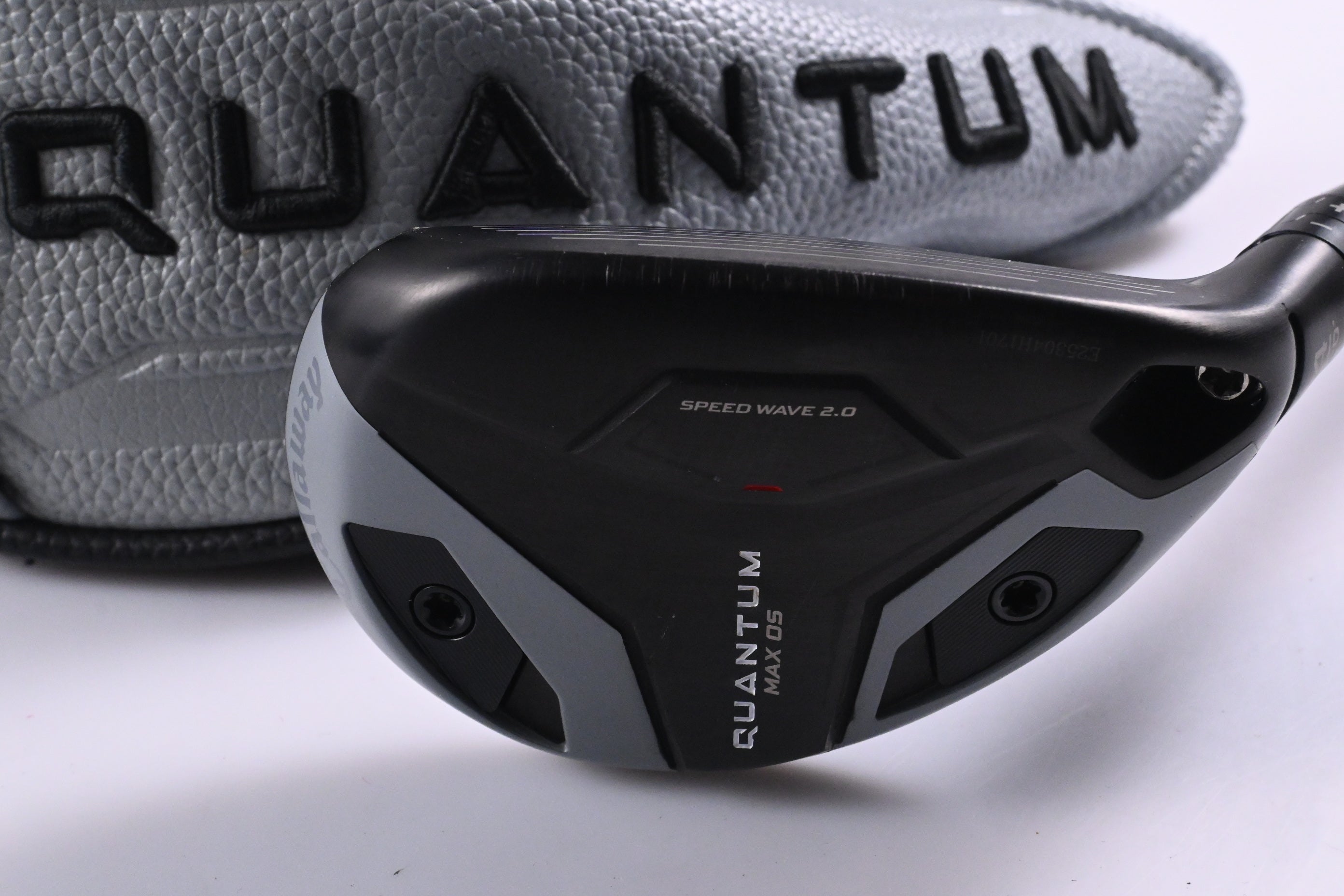 Callaway Quantum Max OS #4 Hybrid / 20 Degree / Regular Flex Denali Frost Silver