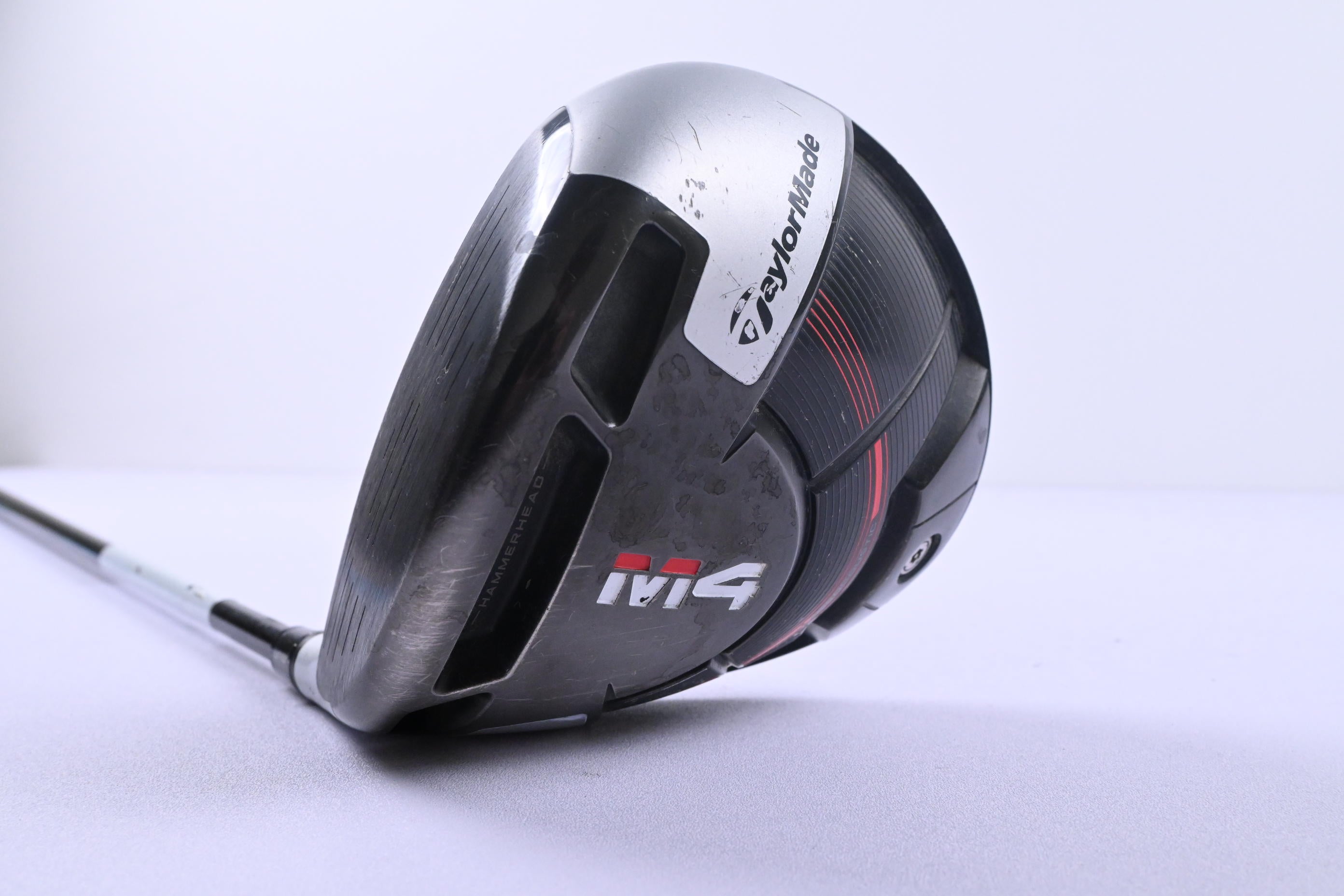 Left Hand Taylormade M4 Driver / 10.5 Degree / Regular Flex Atmos Red 5 Shaft