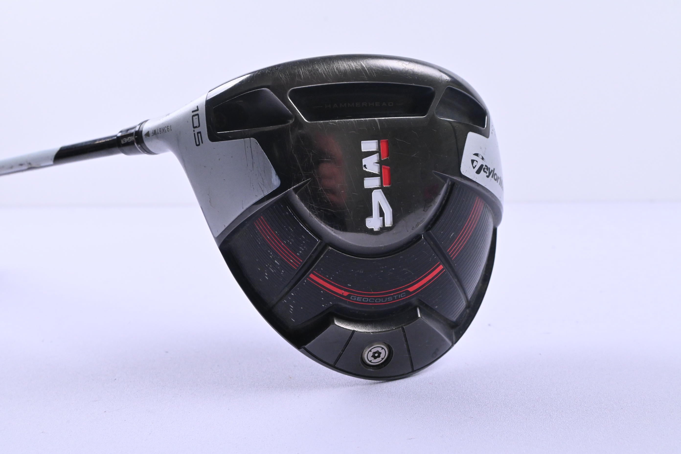 Left Hand Taylormade M4 Driver / 10.5 Degree / Regular Flex Atmos Red 5 Shaft