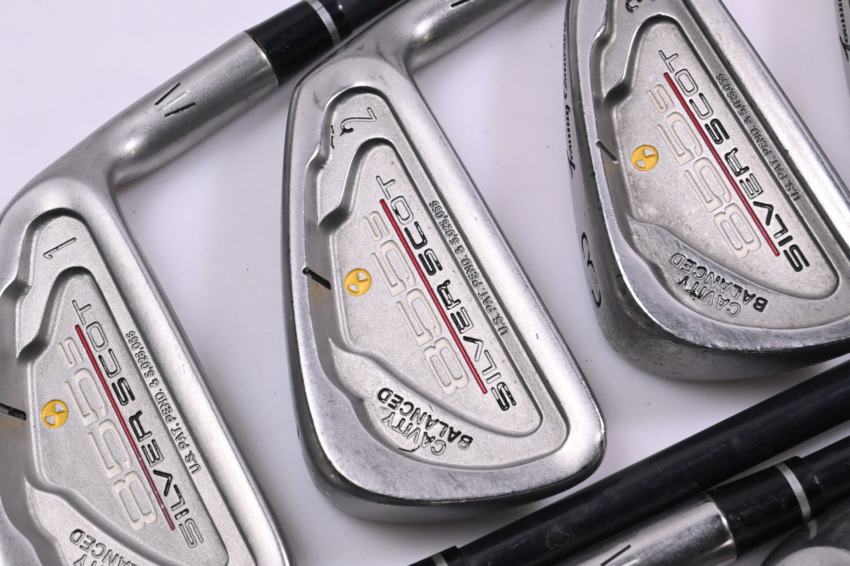 Tommy Armour 845 Silver Scot Irons / 1-PW+SW / Stiff Flex Graphite Shafts