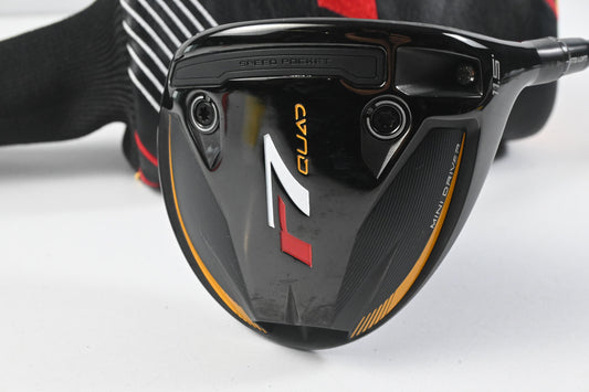 Taylormade R7 Quad Mini Driver / 11.5 Degree / Stiff Flex Fujikura Speeder MD6
