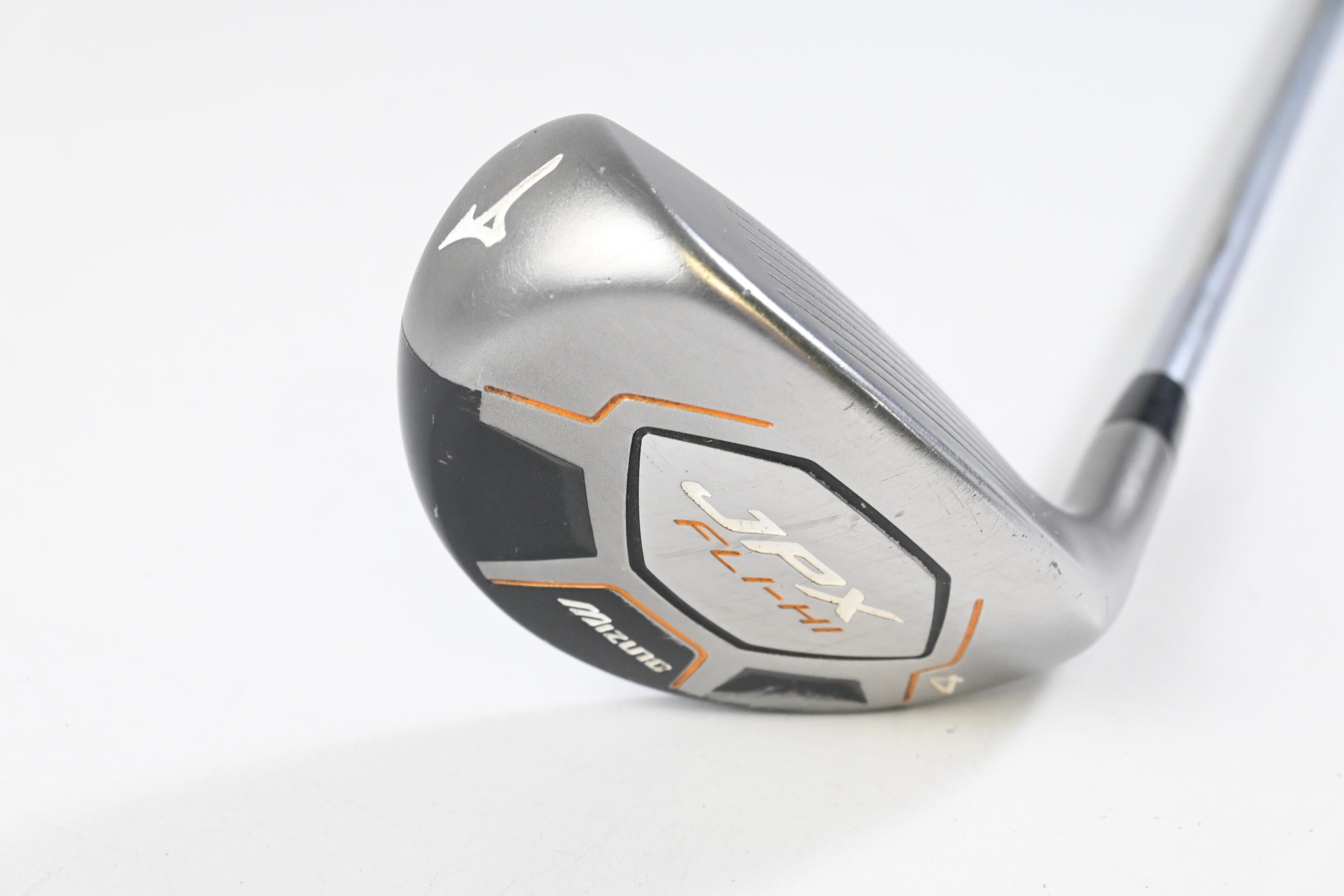 Mizuno JPX Fli-Hi #4 Hybrid / 22 Degree / Stiff Flex KBS Tour C-Taper 110 Shaft