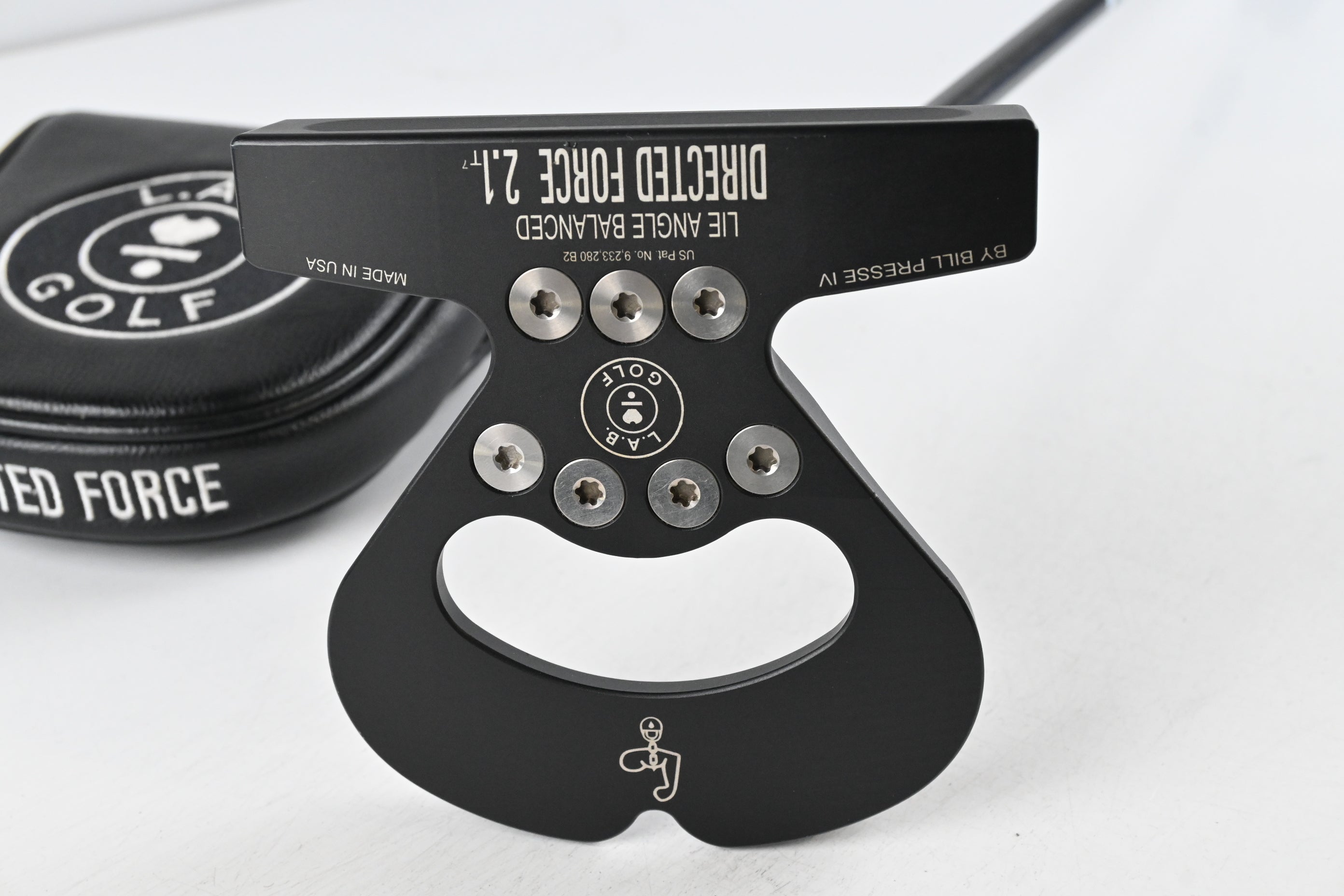 L.A.B Golf Directed Force 2.1 Putter / 35 Inch / Accra x L.A.B Golf - Black